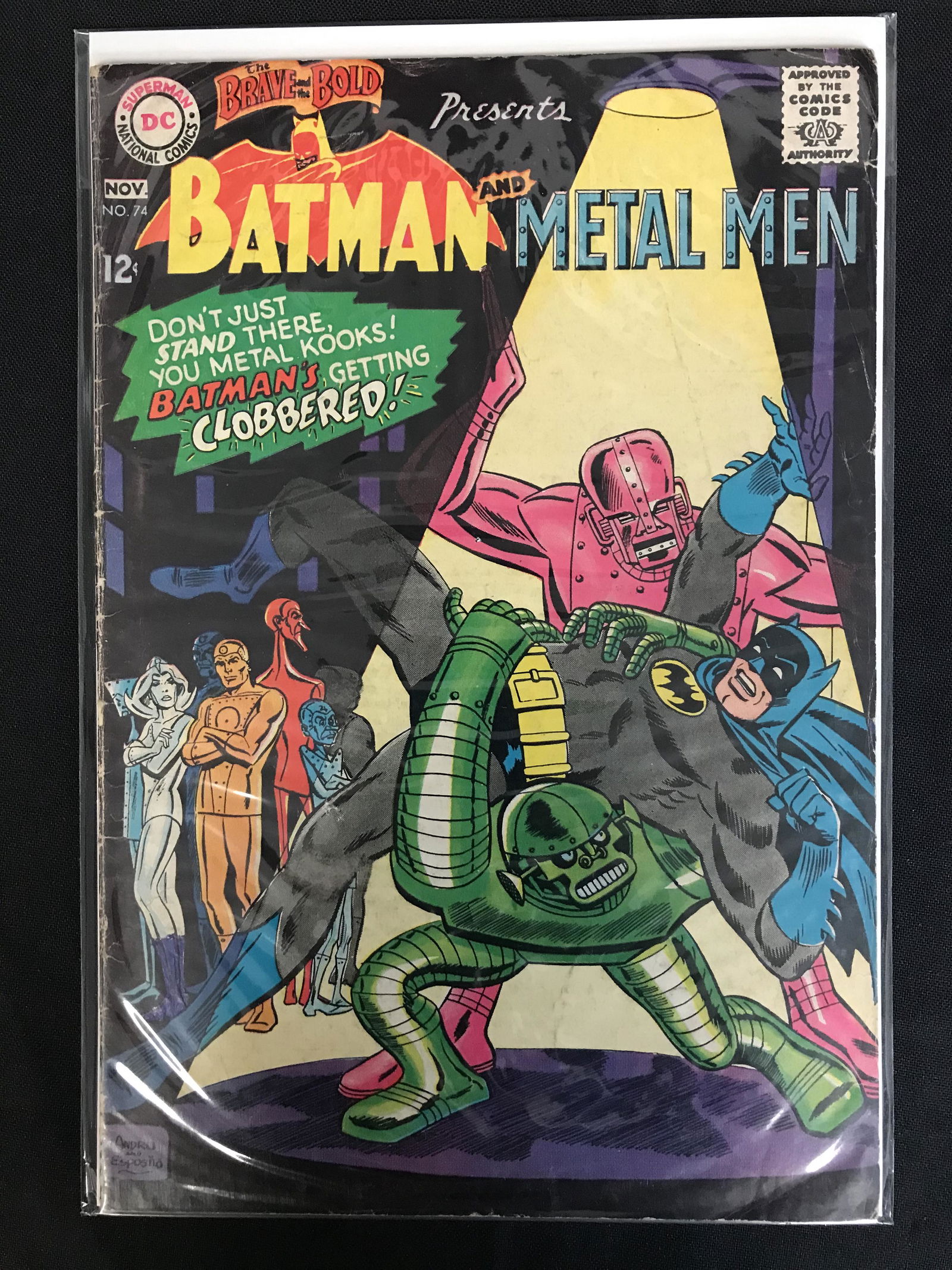 BATMAN AND METAL MAN #74 (DC COMICS) (1 of 1)