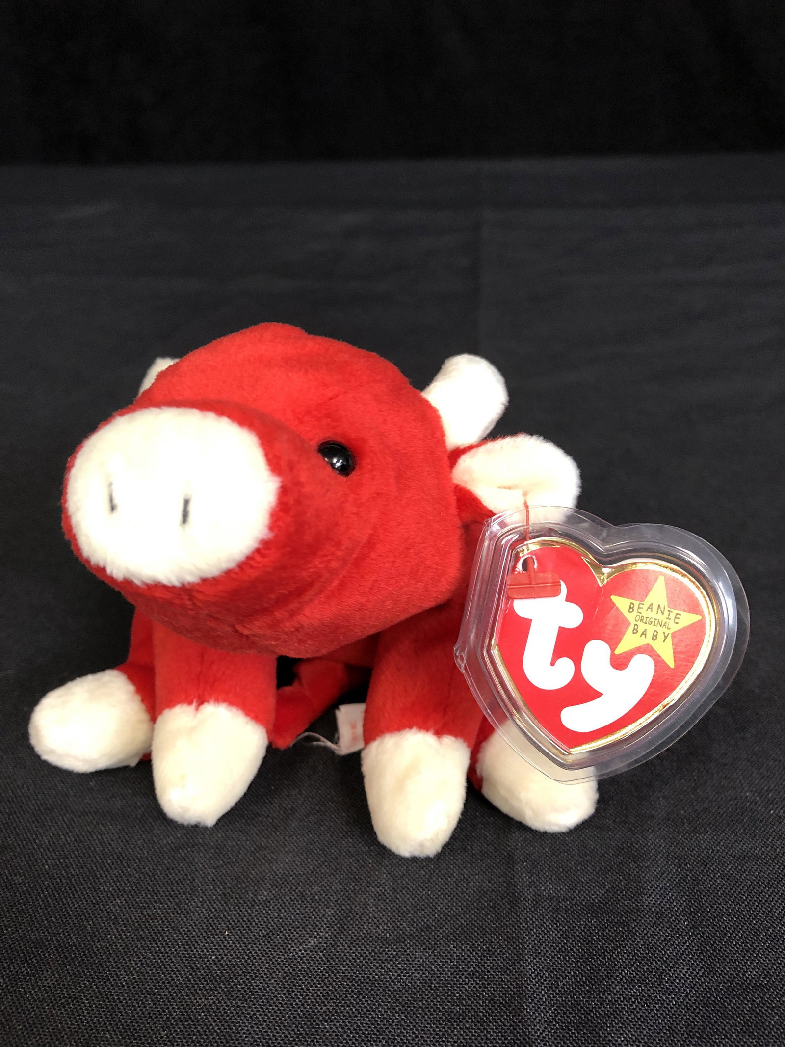 Snort - Ty Beanie Babies Bull New w/ Tags: Snort - Ty Beanie Babies Bull New w/ Tags