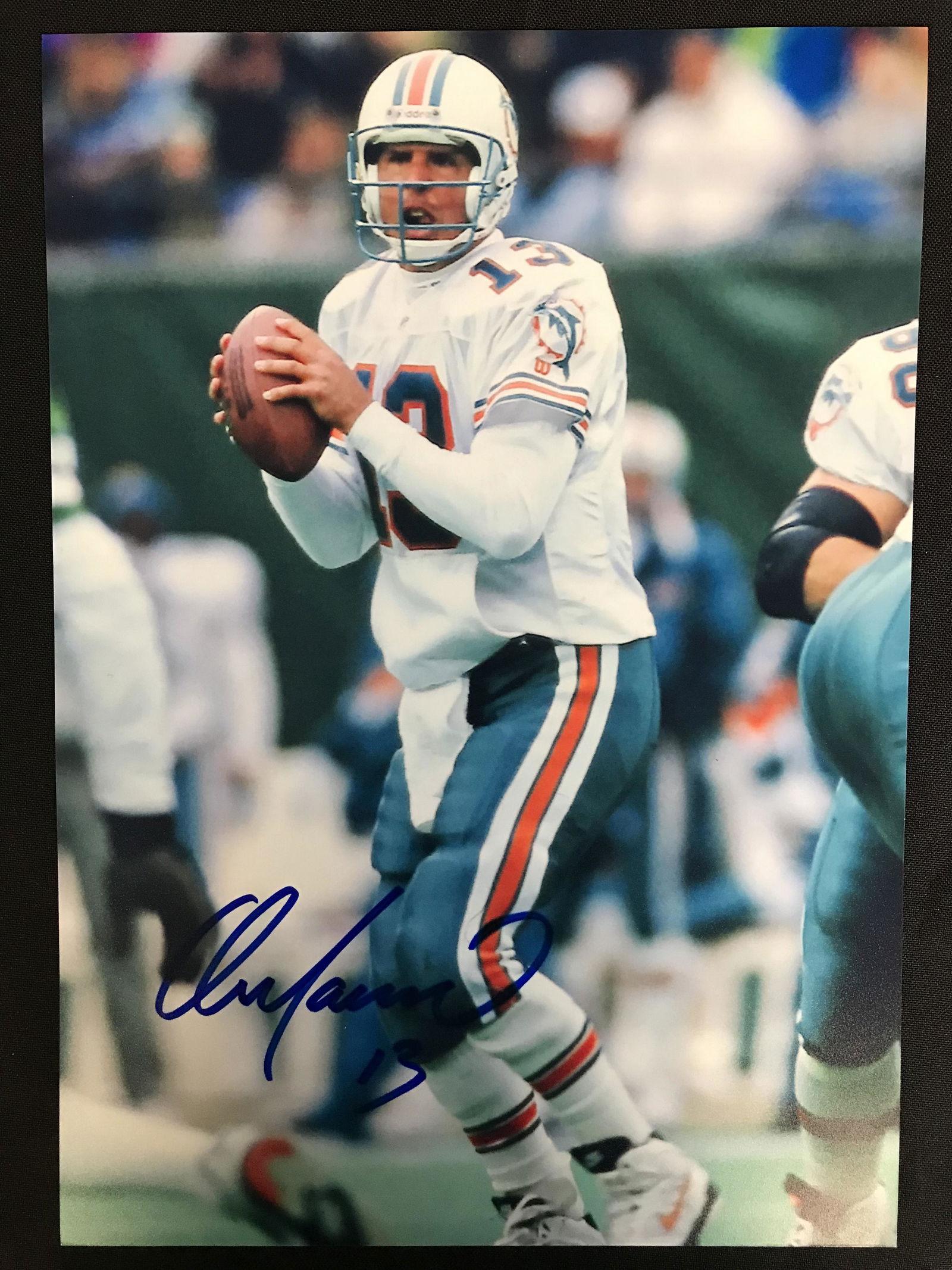 DAN MARINO SIGNED 8X10 PHOTO (R.A. COA) (1 of 3)