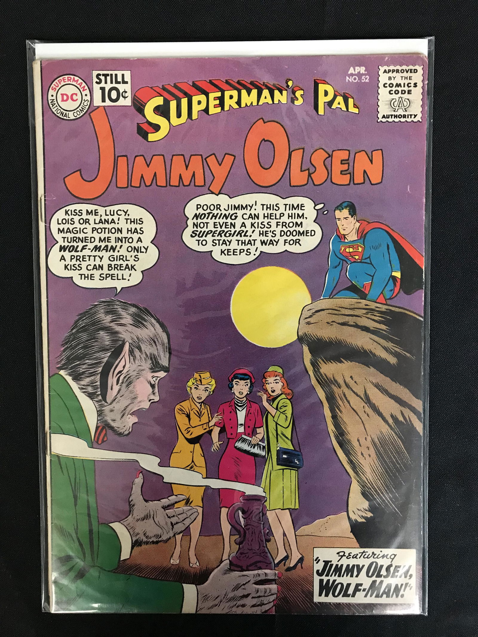 SUPERMAN'S PAL JIMMY OLSEN #52 (DC COMICS) (1 of 1)