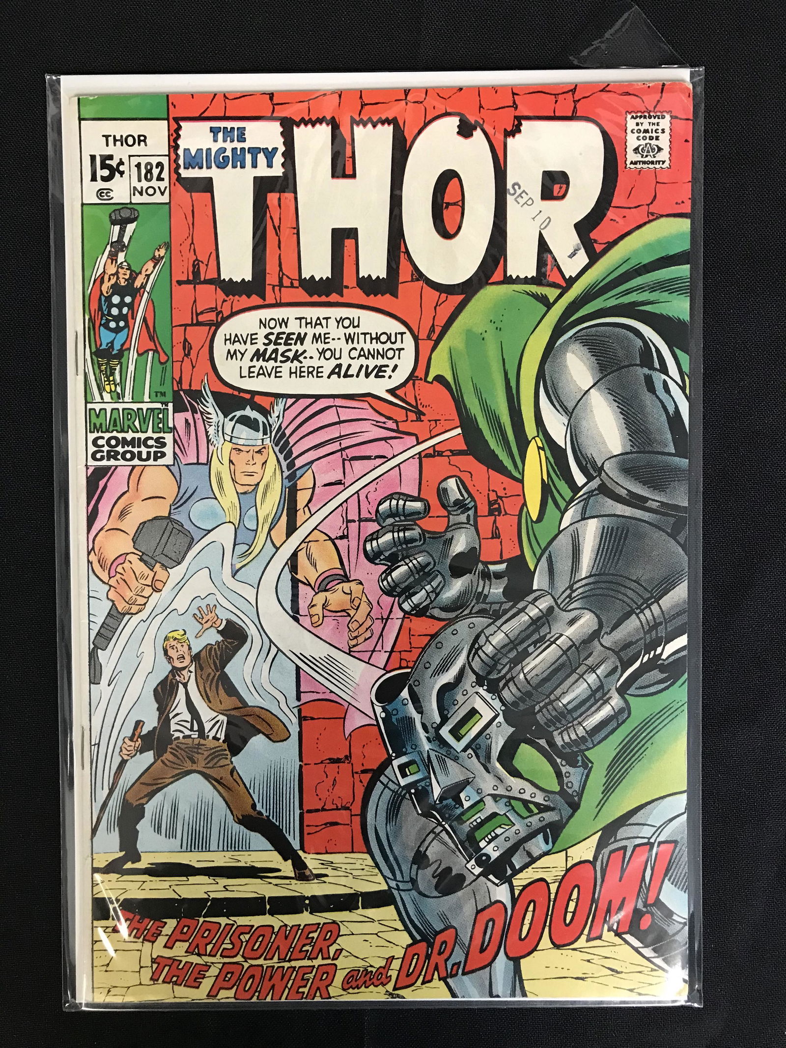 THE MIGHTY THOR #182 (MARVEL COMICS) (1 of 1)