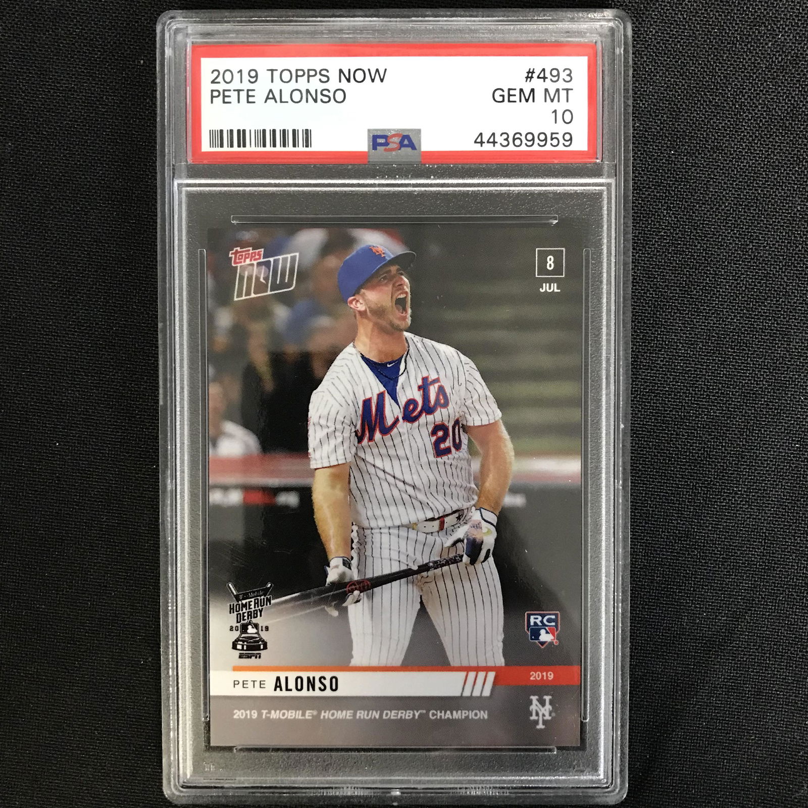 2019 TOPPS NOW #493 PETE ALONSO RC (PSA 10) (1 of 1)
