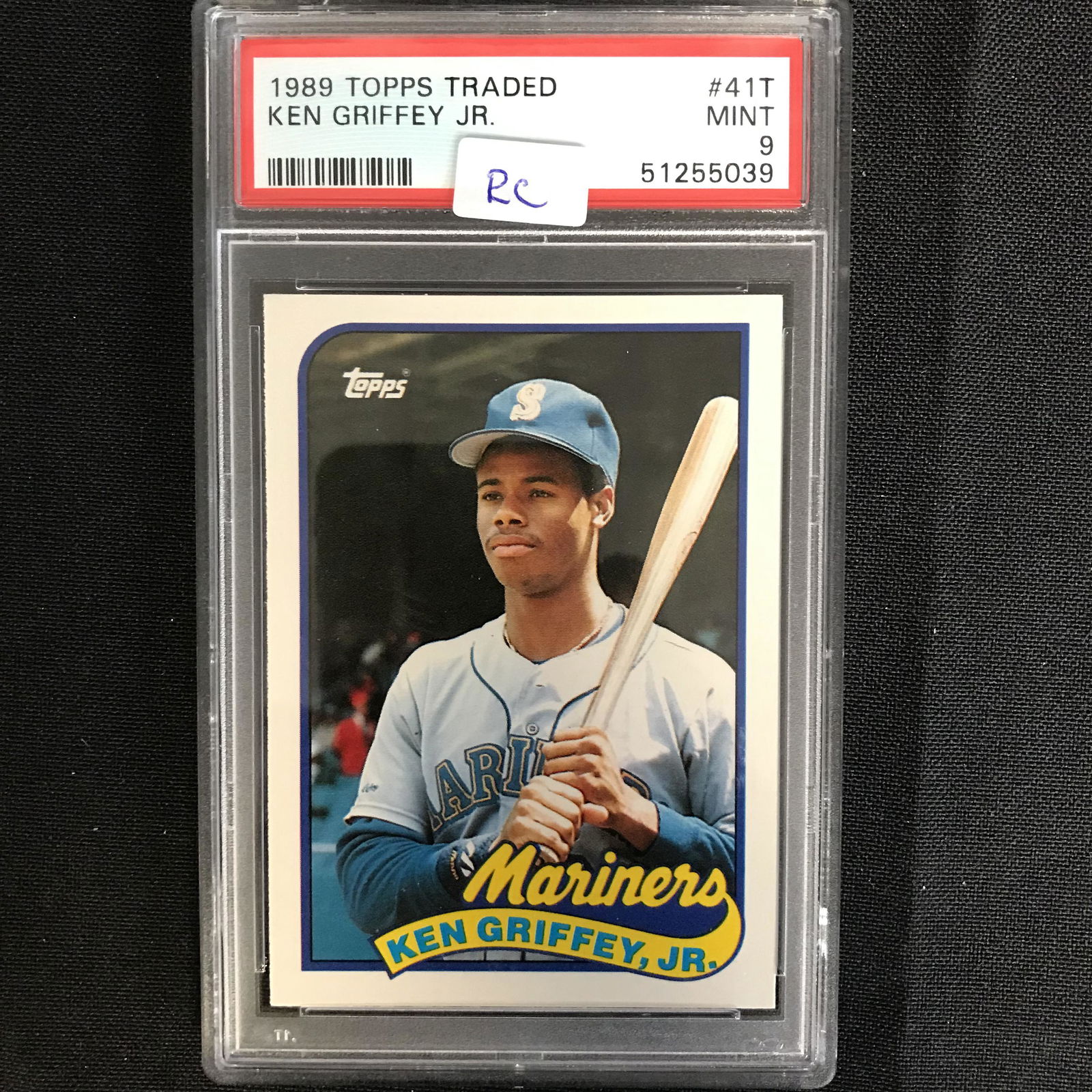 1989 TOPPS TRADED #41T KEN GRIFFEY JR RC (PSA 9) (1 of 1)