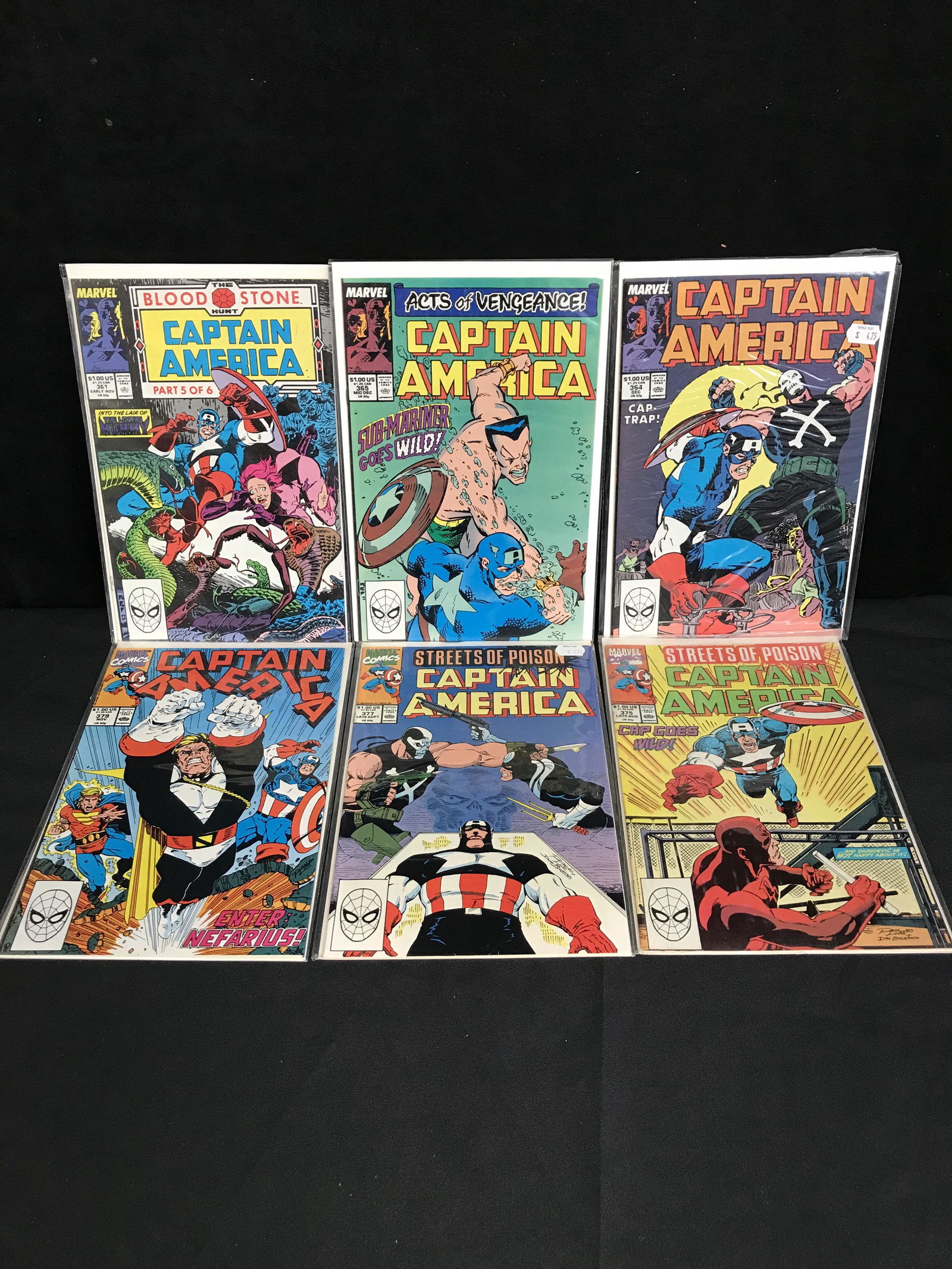 ASSORTED CAPTAIN AMERICA COMIC BOOK LOT (MARVEL COMICS) (1 of 1)