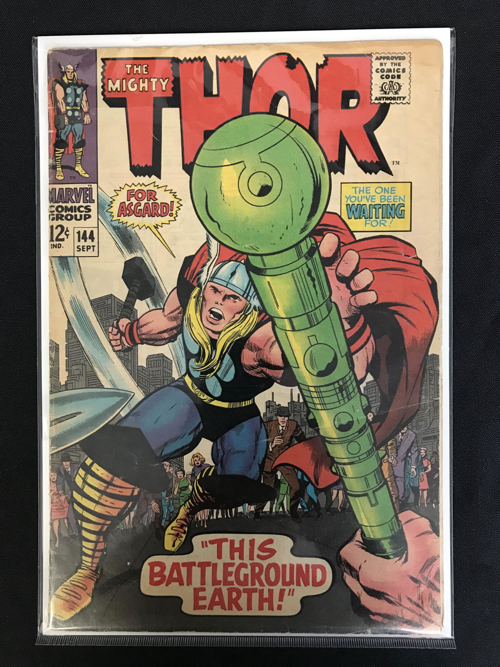 THE MIGHTY THOR #144 (MARVEL COMICS) (1 of 1)