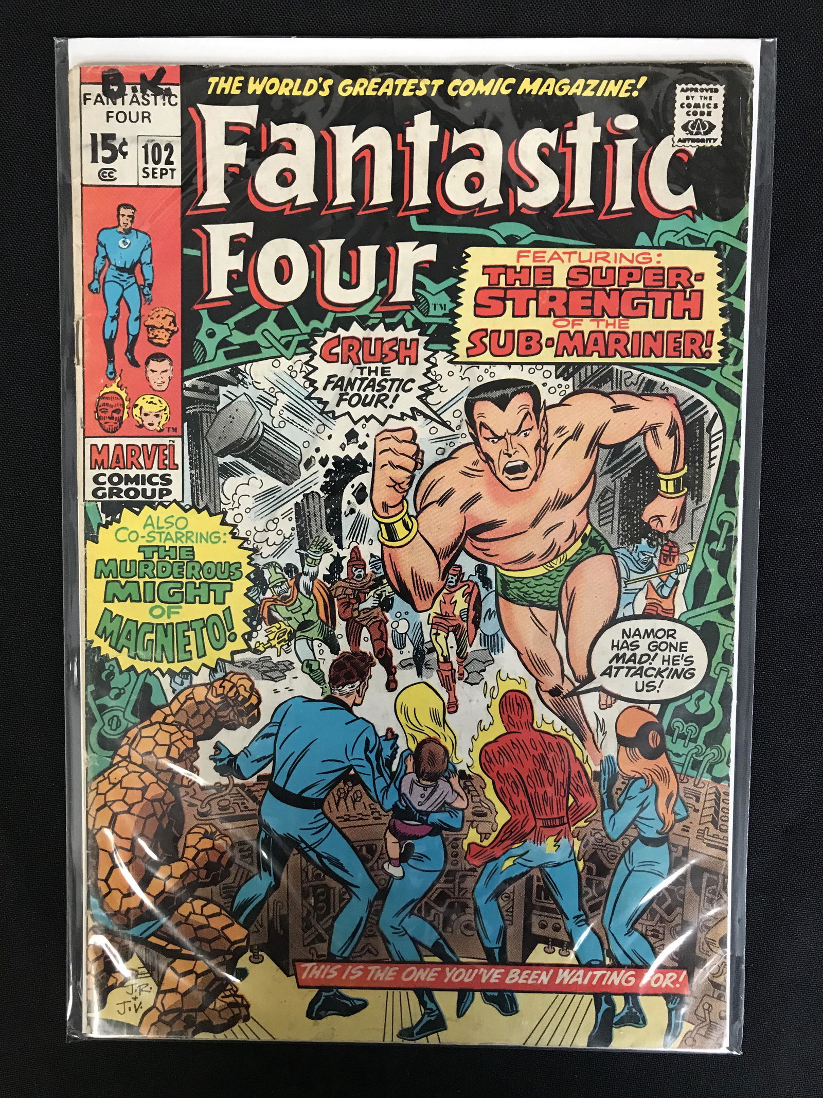 FANTASTIC FOUR #102 (MARVEL COMICS) (1 of 1)