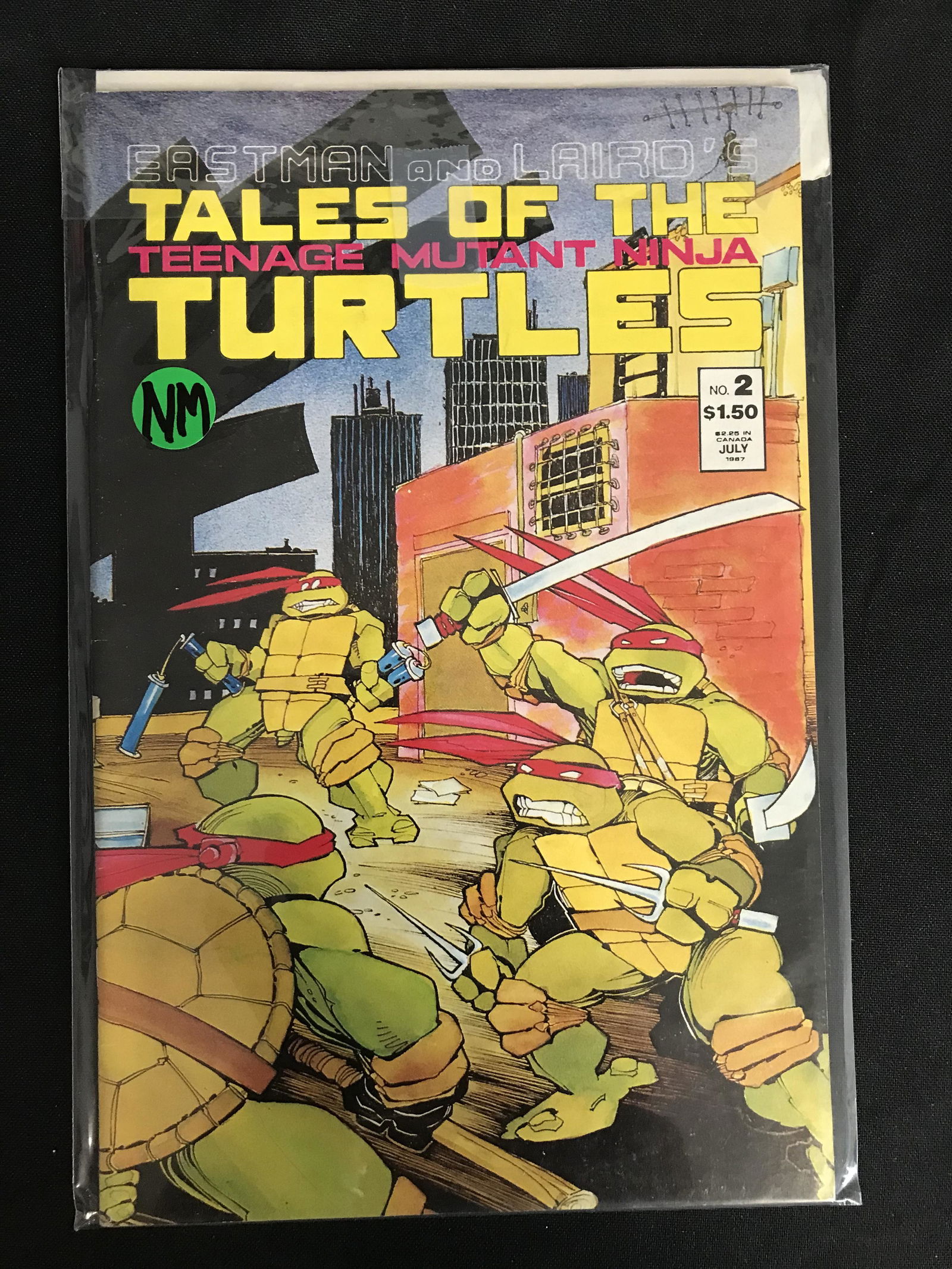 TALES OF THE TEENAGE MUTANT NINJA TURTLES #2 (1 of 1)