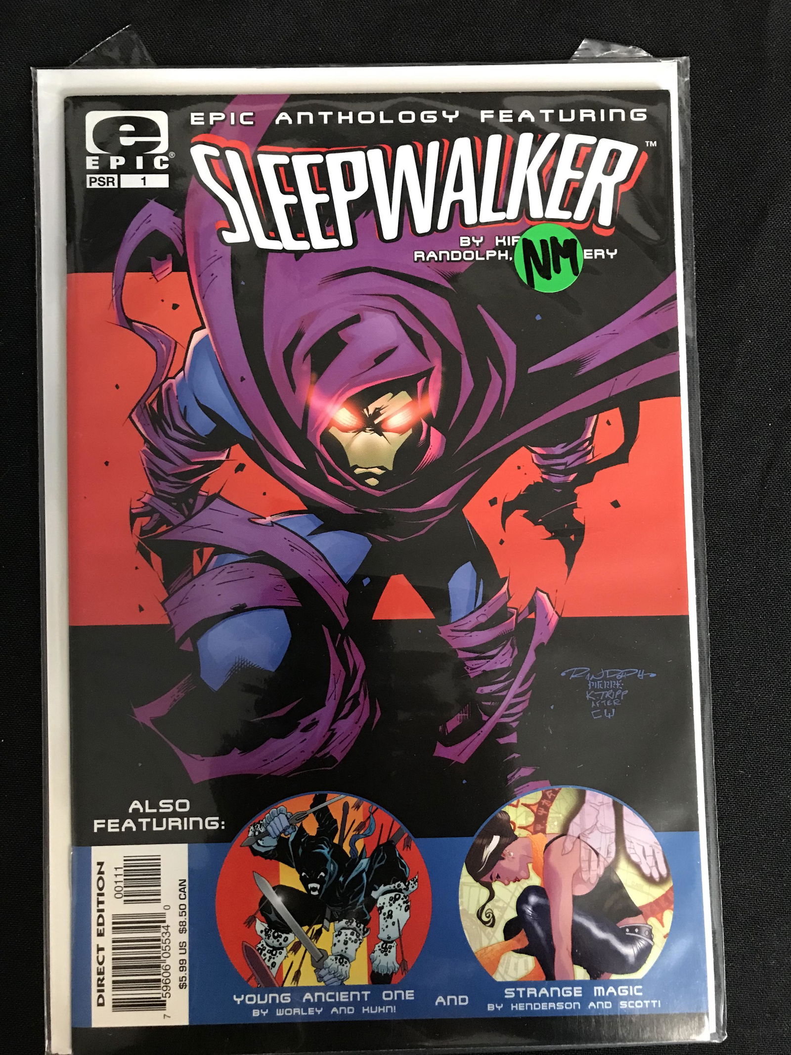 SLEEPWALKER #1 (EPIC COMICS) (1 of 1)