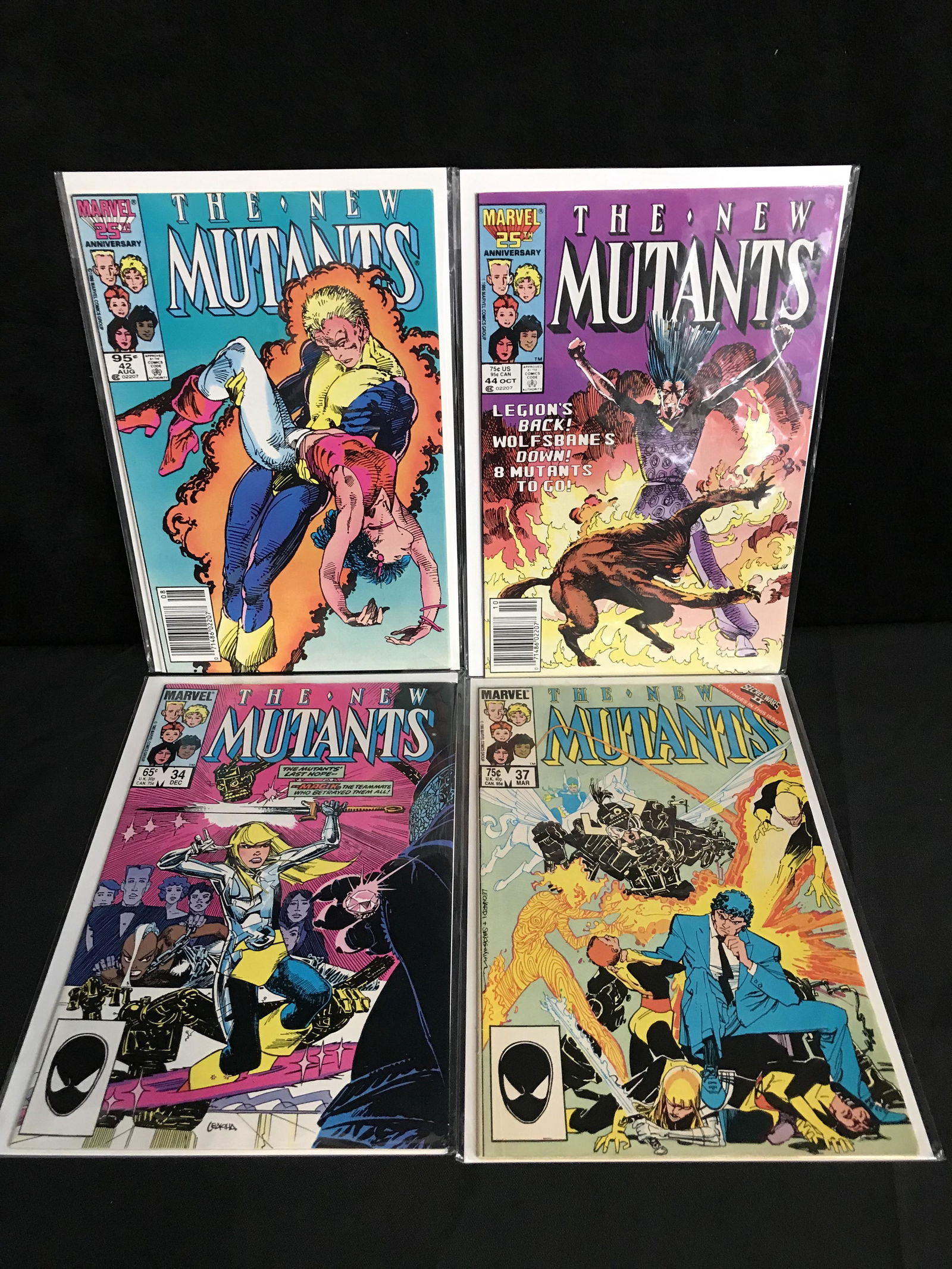 THE NEW MUTANTS COMIC BOOK LOT (MARVEL COMICS) (1 of 1)