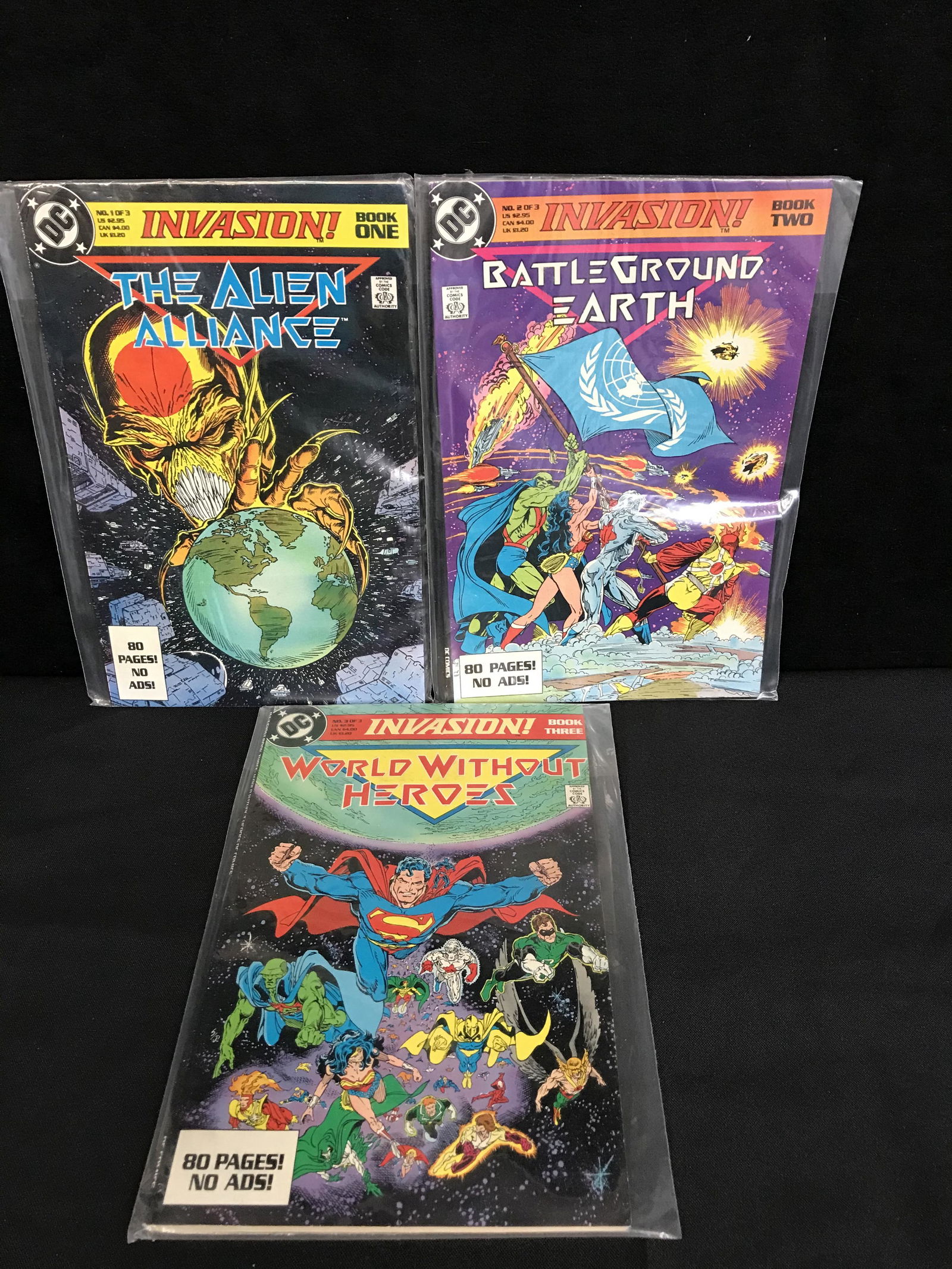 INVASION! #1-3 (DC COMICS) (1 of 1)