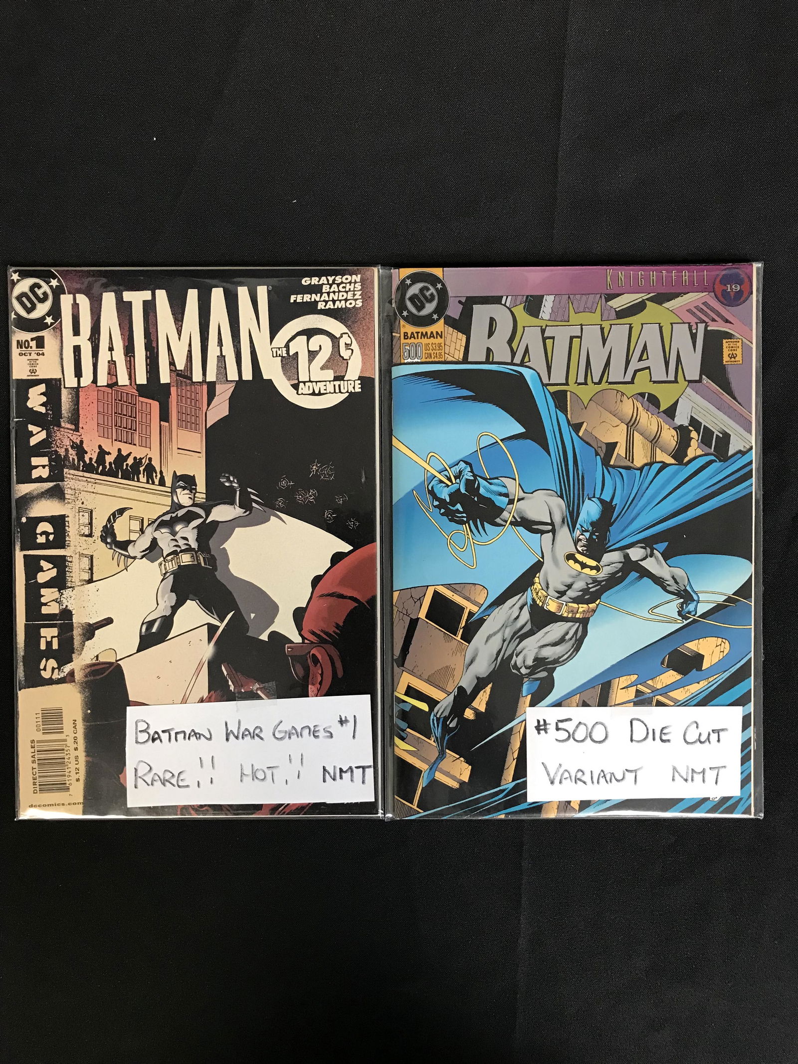 BATMAN WAR GAMES #1/ BATMAN DIE-CUT #500 (DC COMICS) (1 of 1)