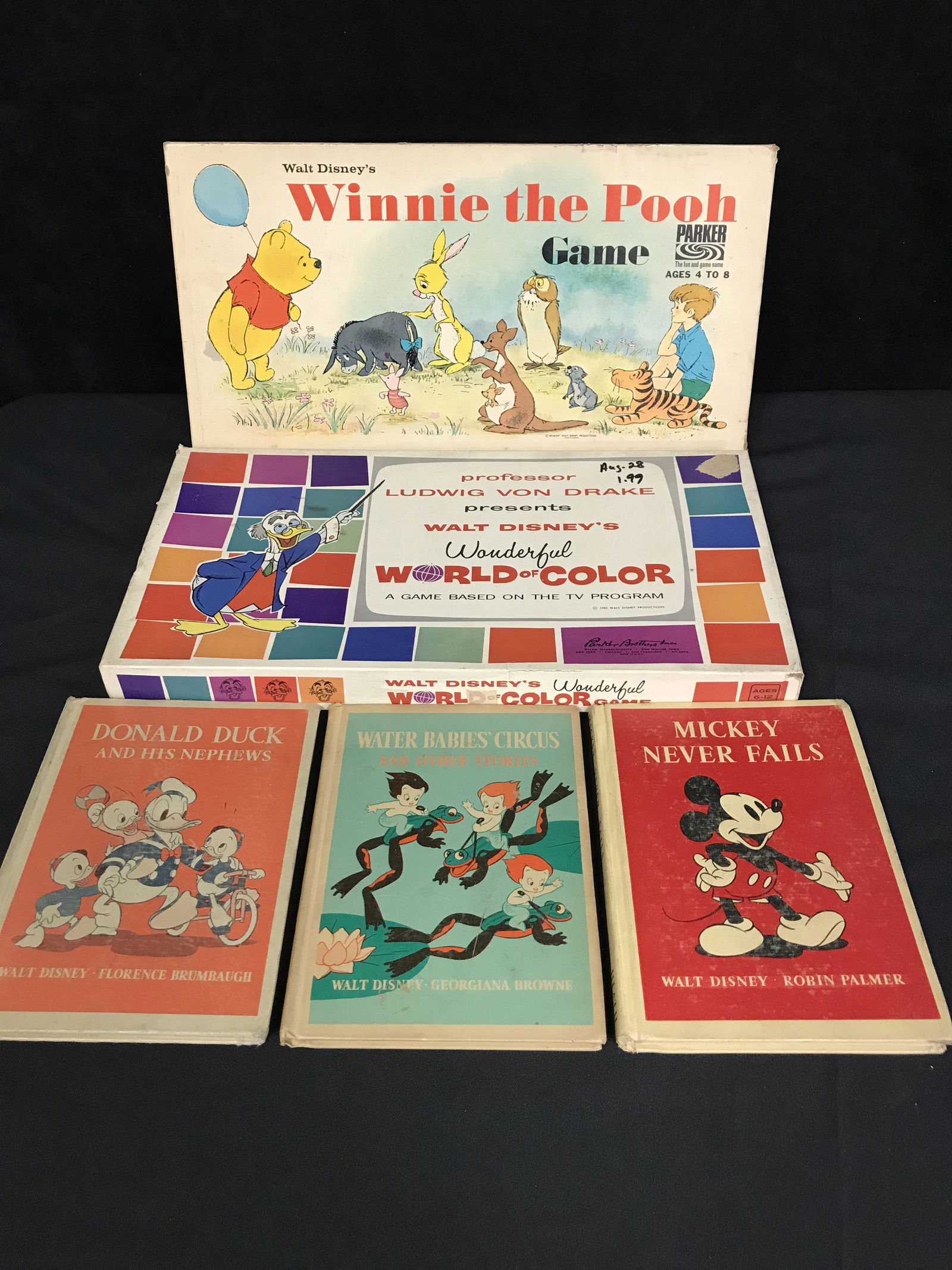 VINTAGE DISNEY BOARD GAME LOT (1 of 1)