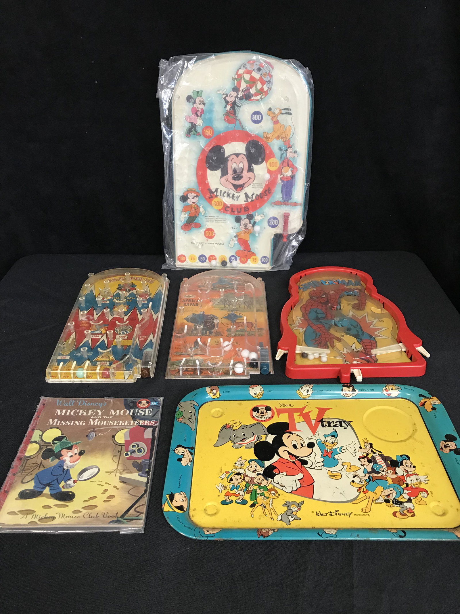 VINTAGE DISNEY PINBALL GAMES LOT: VINTAGE DISNEY PINBALL GAMES LOT