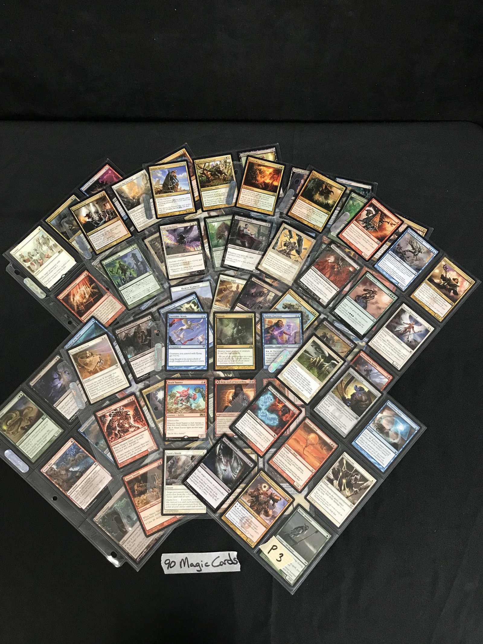90 MAGIC THE GATHERING CARDS: 90 MAGIC THE GATHERING CARDS