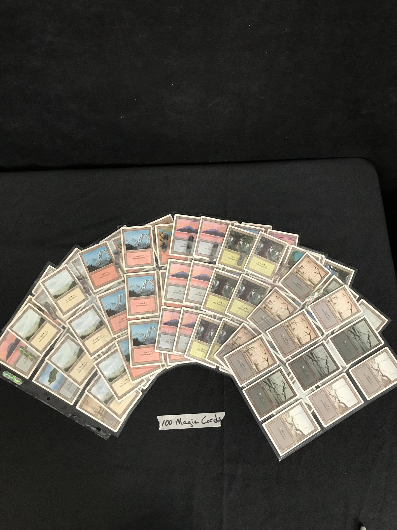 100 MAGIC THE GATHERING CARDS: 100 MAGIC THE GATHERING CARDS