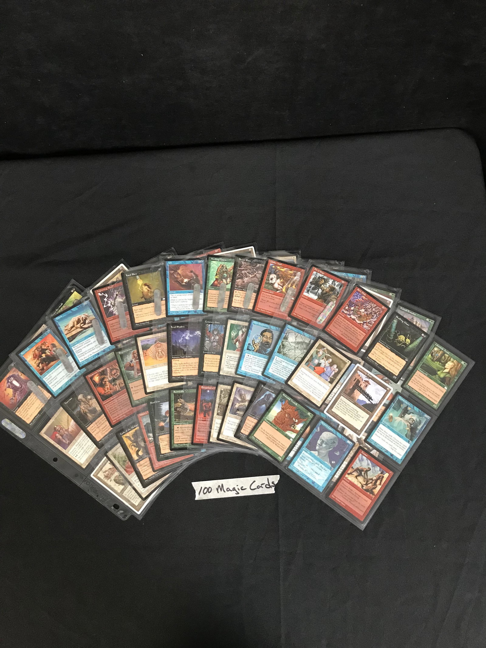 100 MAGIC THE GATHERING CARDS: 100 MAGIC THE GATHERING CARDS