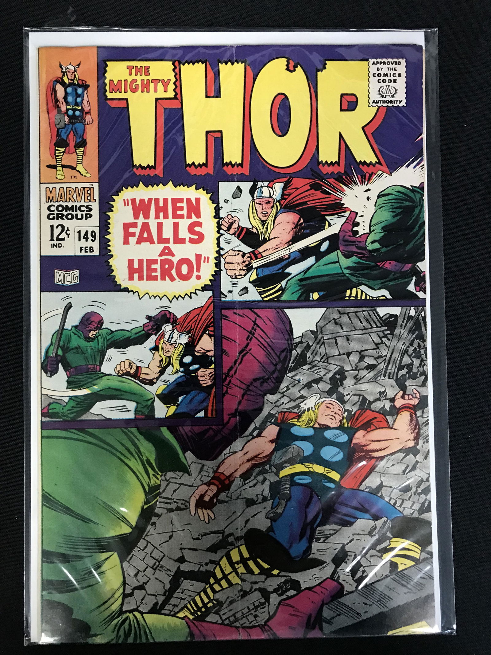 THE MIGHTY THOR #149 (MARVEL COMICS) (1 of 1)