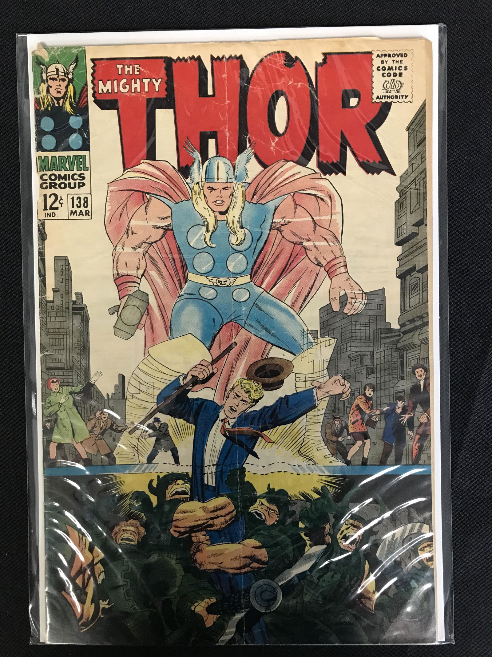THE MIGHTY THOR #138 (MARVEL COMICS) (1 of 1)