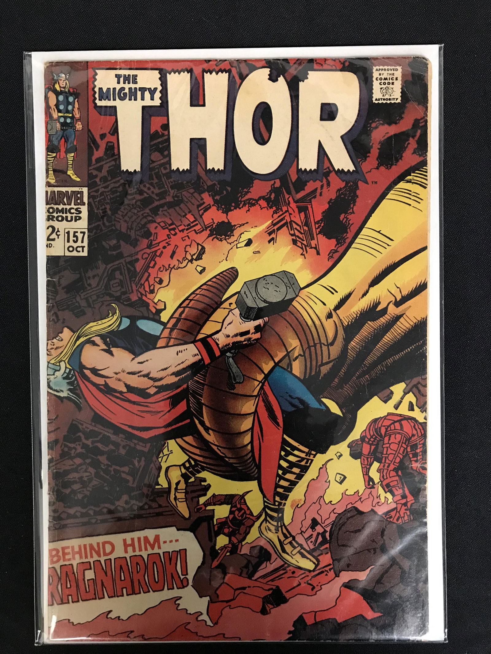 THE MIGHTY THOR #157 (MARVEL COMICS) (1 of 1)