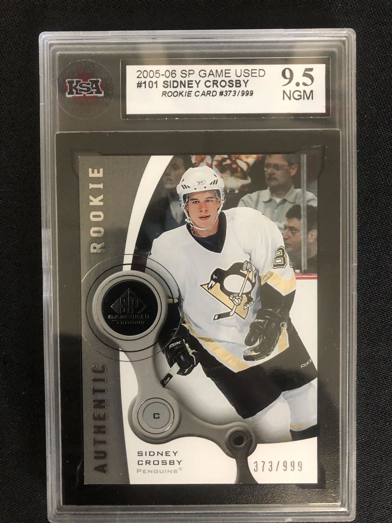 2005-06 SP GAME USED #101 SIDNEY CROSBY RC /999 (KSA (1 of 1)