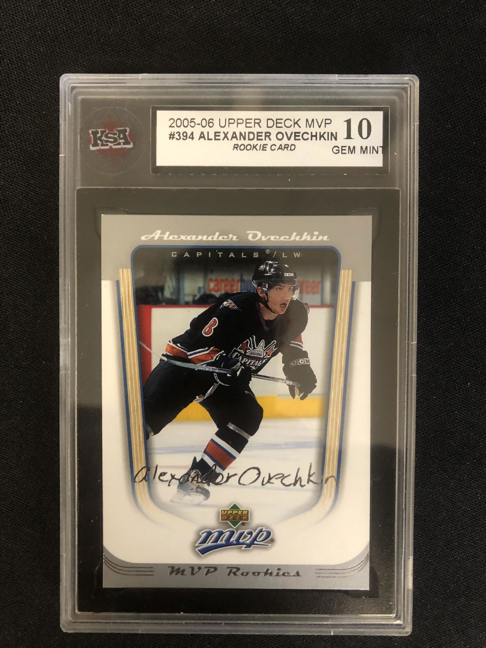 2005-06 UPPER DECK MVP #394 ALEXANDER OVECHKIN RC (KSA (1 of 1)