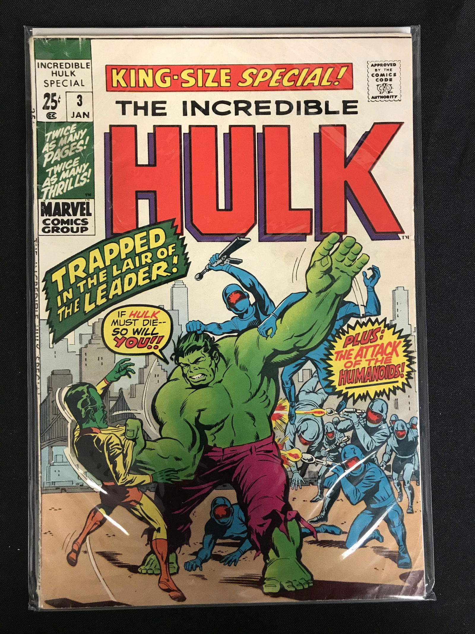 THE INCREDIBLE HULK #3 (MARVEL COMICS) (1 of 1)