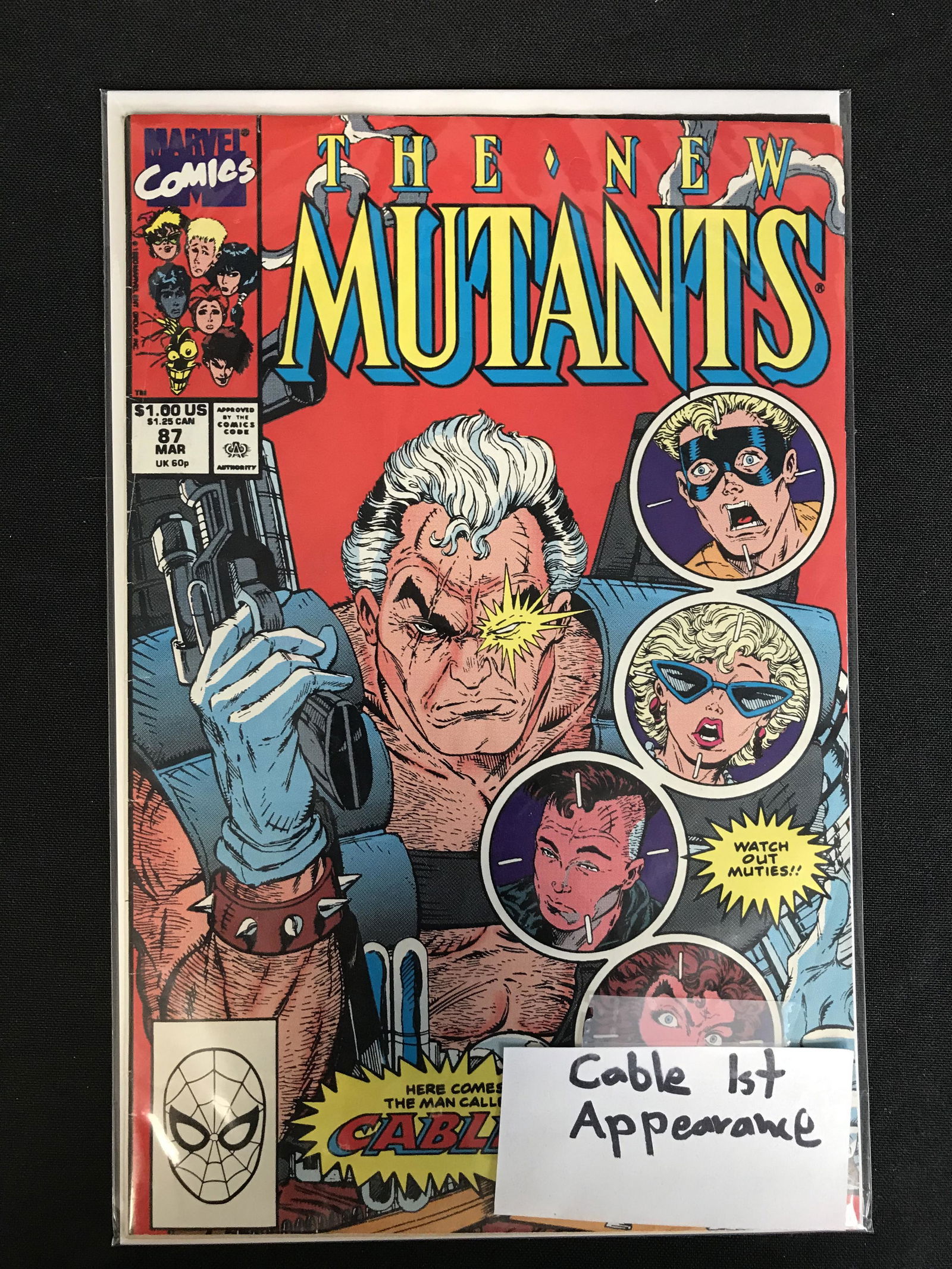 THE NEW MUTANTS #87 (MARVEL COMICS) (1 of 1)