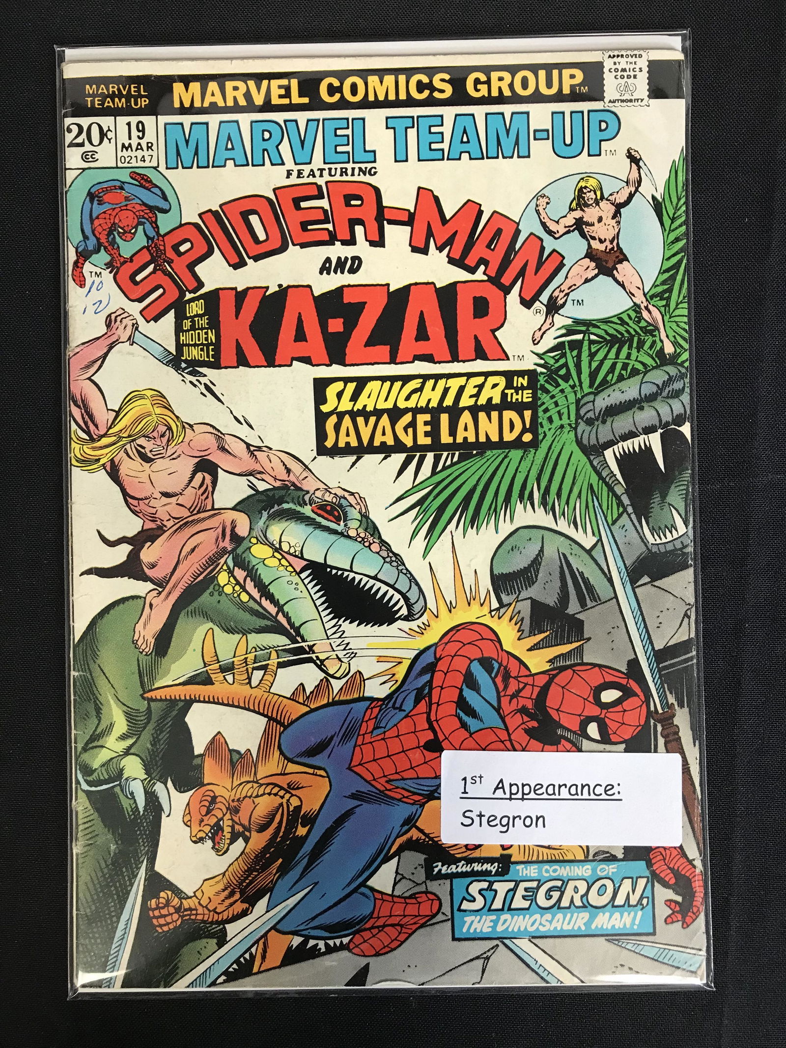 MARVEL TEAM-UP FT. SPIDER-MAN AND KA-ZAR #19 (MARVEL (1 of 1)