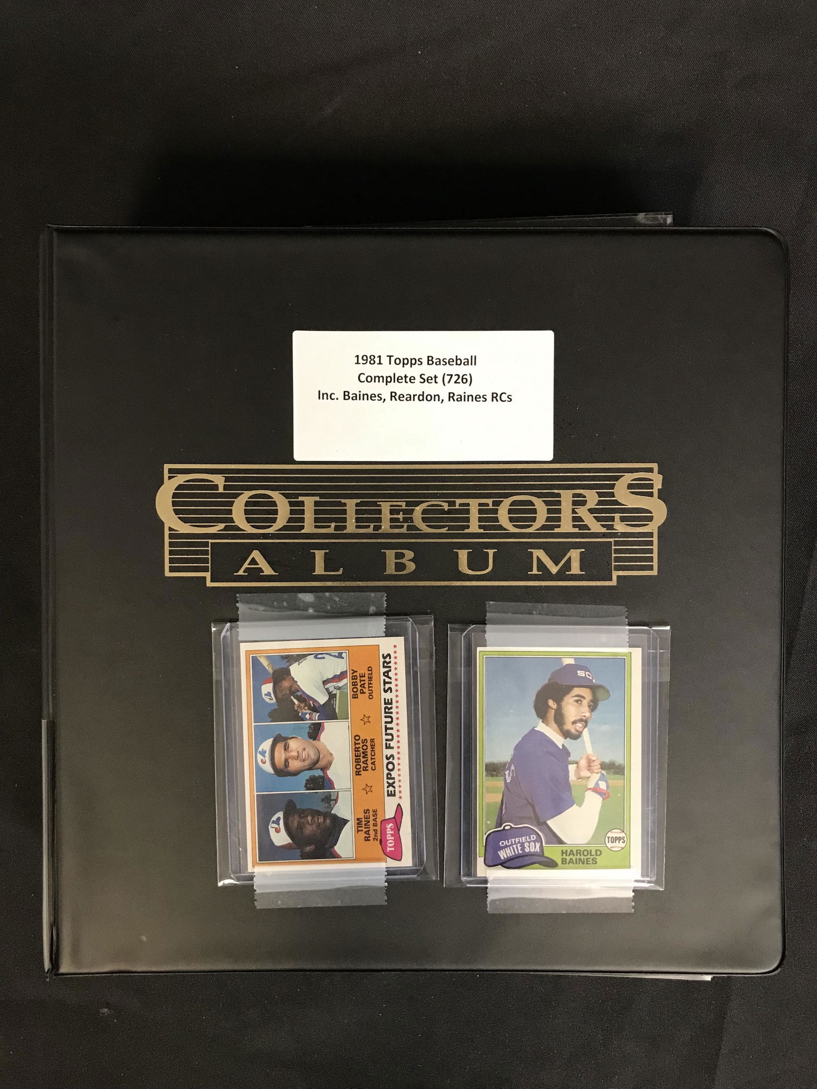 1981 TOPPS BASEBALL CARD SET (COMPLETE 726) (1 of 3)