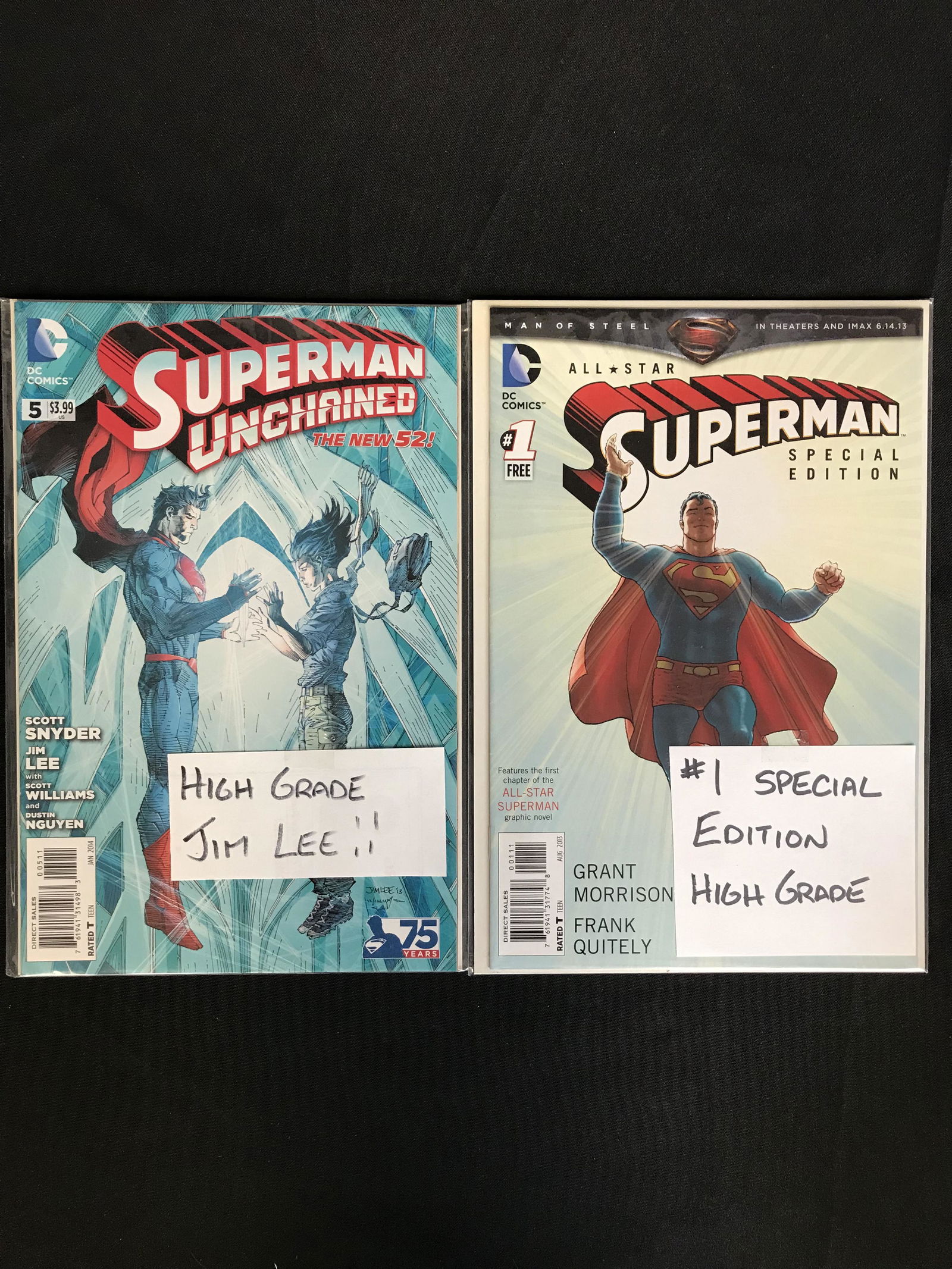 SUPERMAN UNCHAINED #5/ SUPERMAN SPECIAL EDITION #1 (DC (1 of 1)