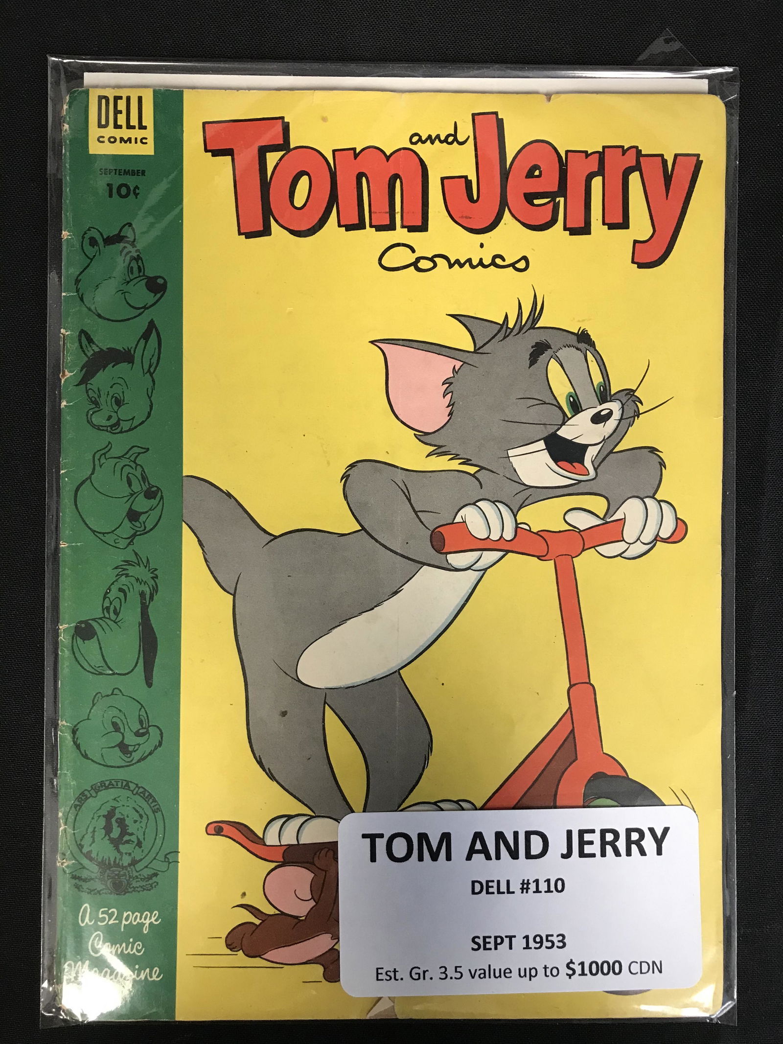 TOM AND JERRY #110 (DELL COMICS) 1953 (1 of 1)