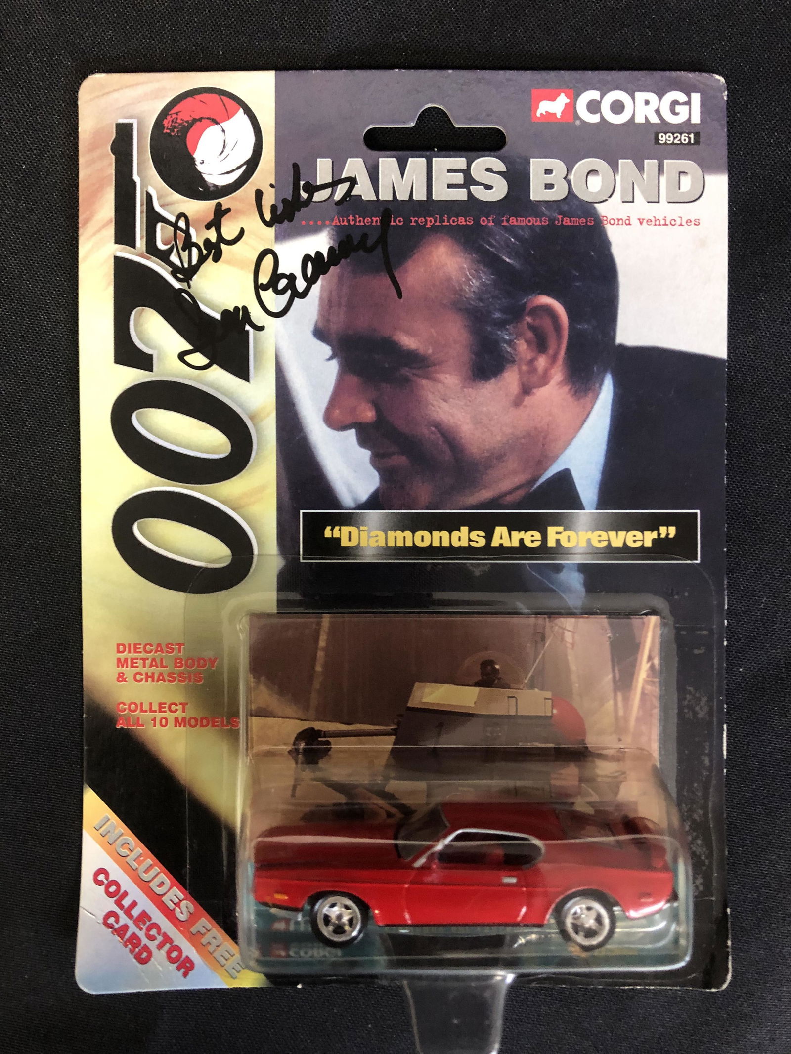 SEAN CONNERY SIGNED CORGI JAMES BOND 007 DIECAST (RA CO (1 of 3)