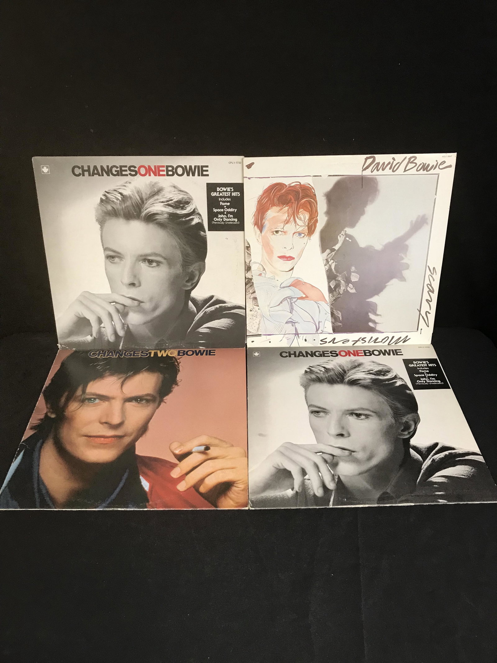 DAVID BOWIE VINYL RECORD LOT (1 of 1)