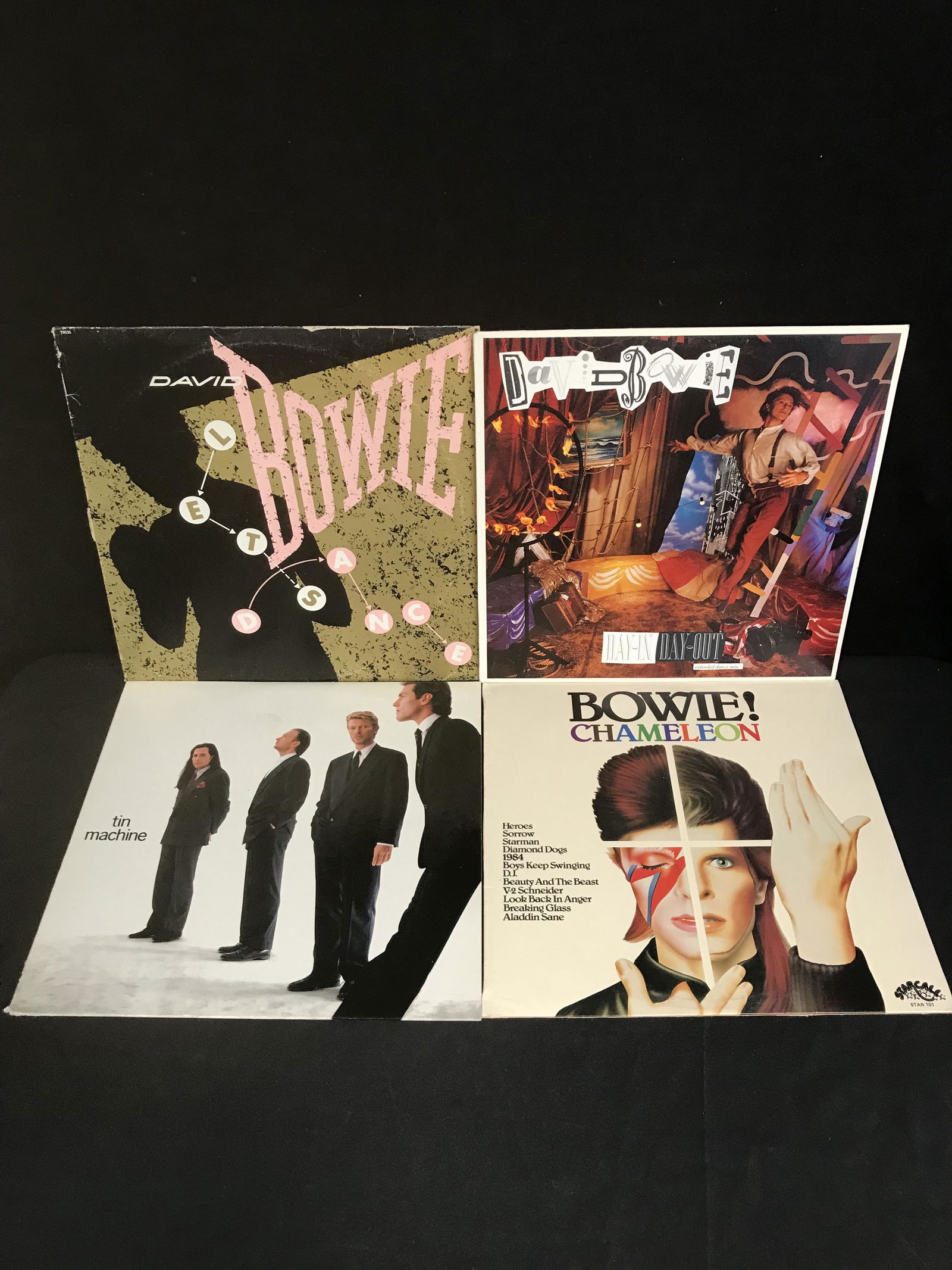 DAVID BOWIE VINYL RECORD LOT (1 of 1)