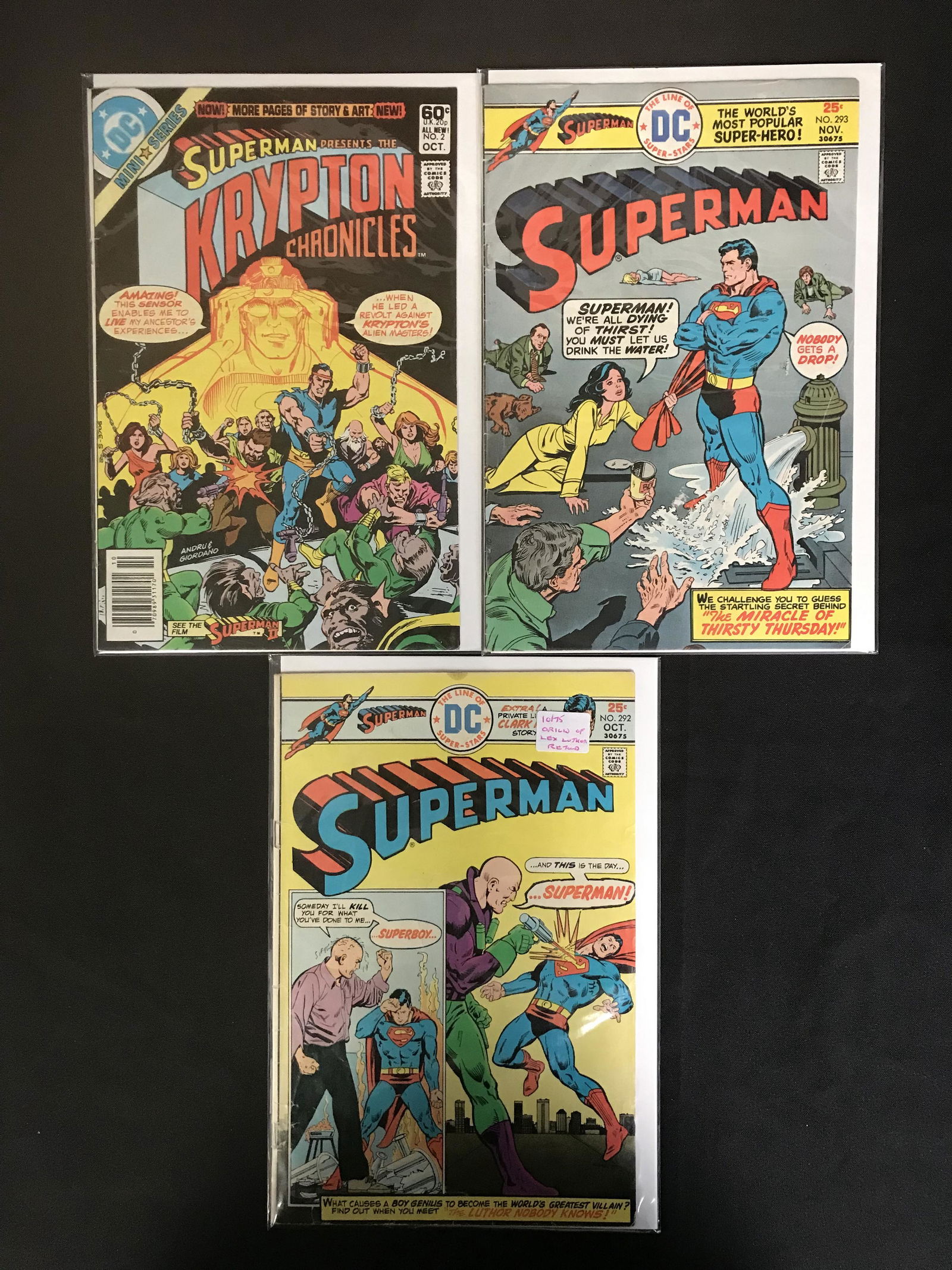 ASSORTED SUPERMAN COMIC BOOK LOT (DC COMICS) (1 of 1)