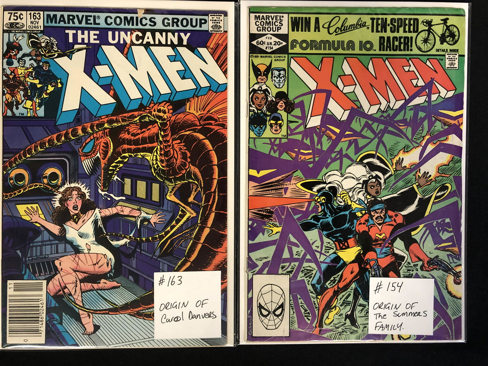 THE UNCANNY X-MEN #163/ X-MEN #154 (MARVEL COMICS) (1 of 1)