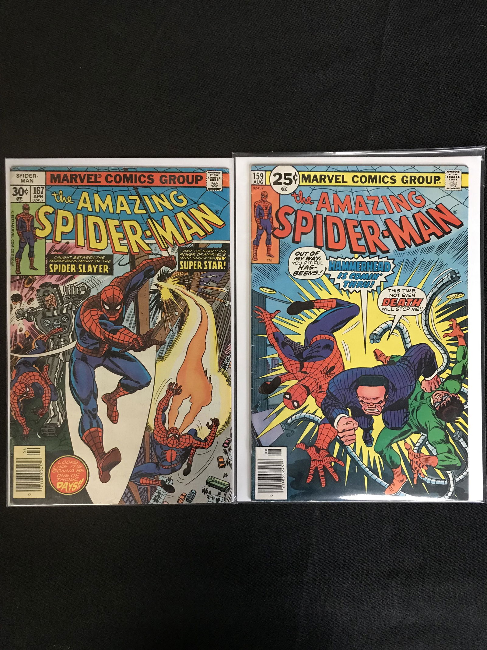 THE AMAZING SPIDER-MAN #167/ #159 (MARVEL COMICS) (1 of 1)