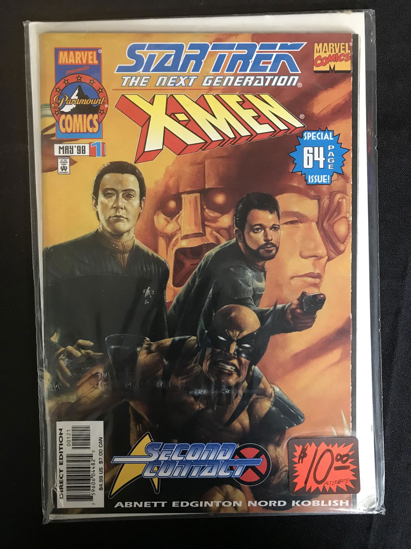 STAR TREK The Next Generation X-MEN #1 (MARVEL COMICS) (1 of 1)