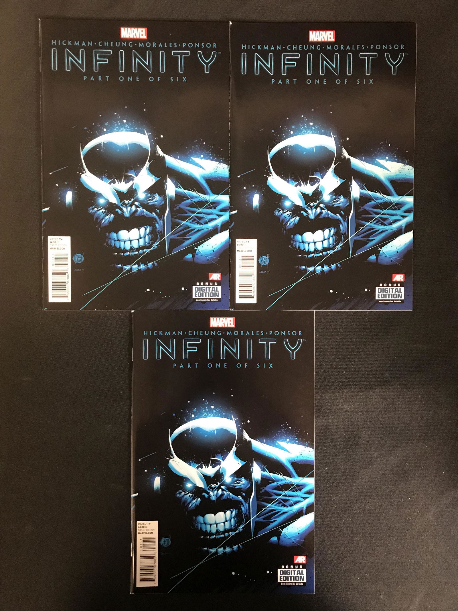 INFINITY Part 1 of 6 (MARVEL COMICS) X3 (1 of 1)