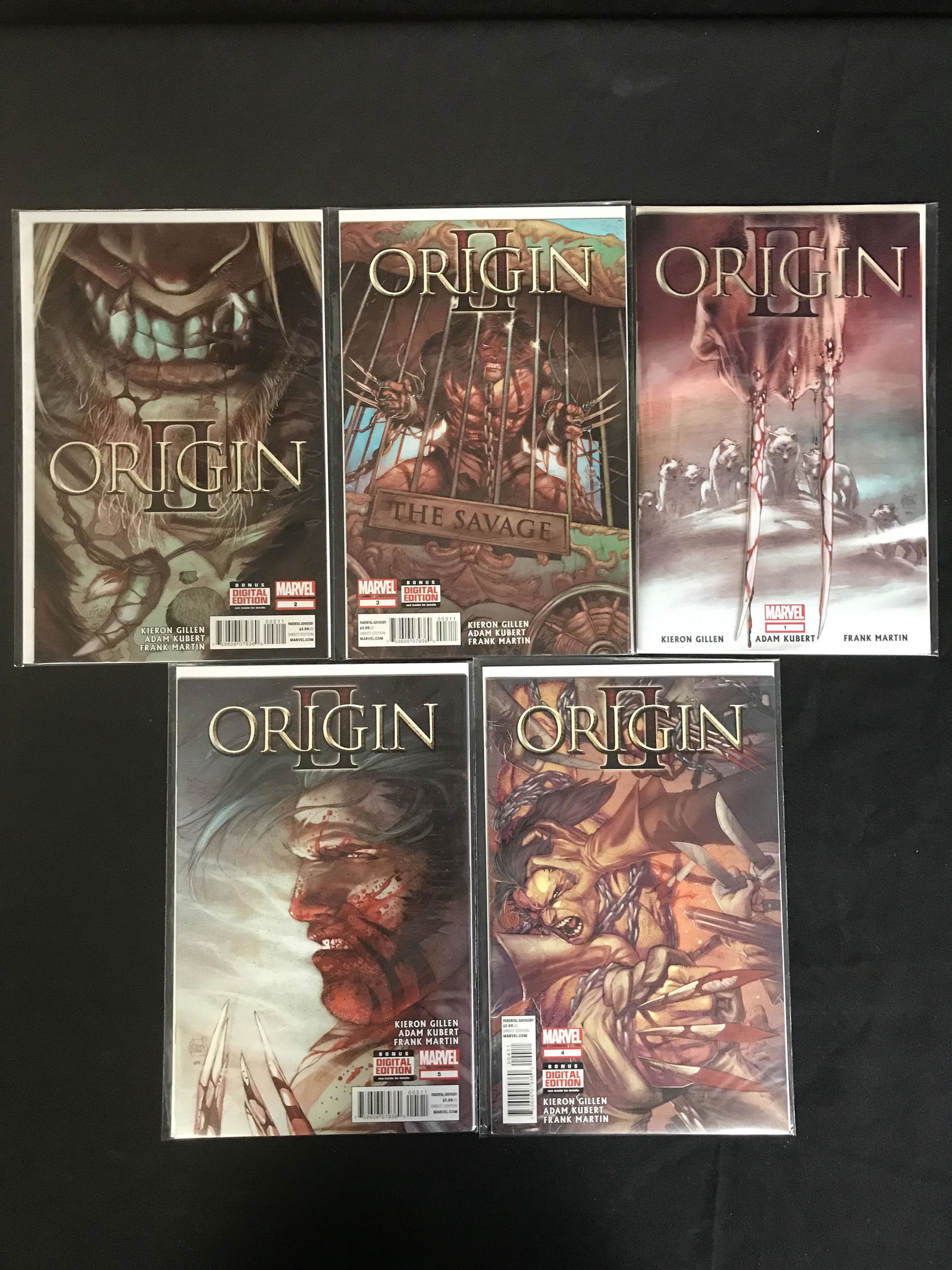 ORIGIN II COMIC BOOK LOT (MARVEL COMICS) (1 of 1)