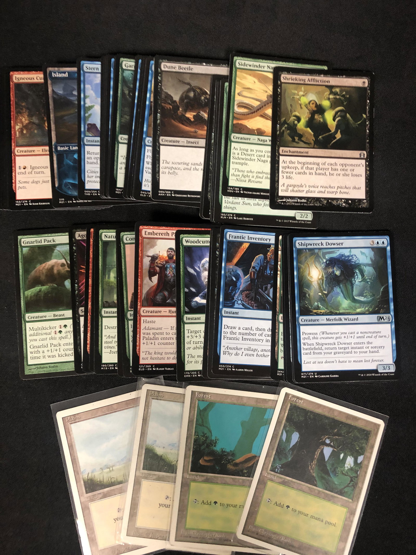 MAGIC THE GATHERING CARD LOT: MAGIC THE GATHERING CARD LOT