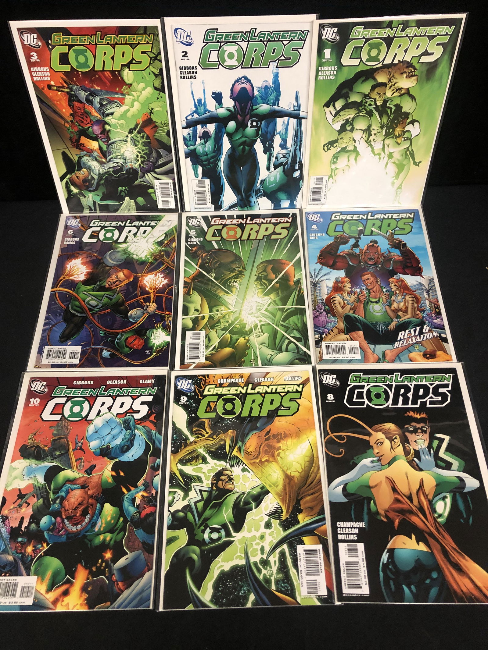 GREEN LANTERN CORPS COMIC BOOK LOT (DC COMICS) (1 of 1)