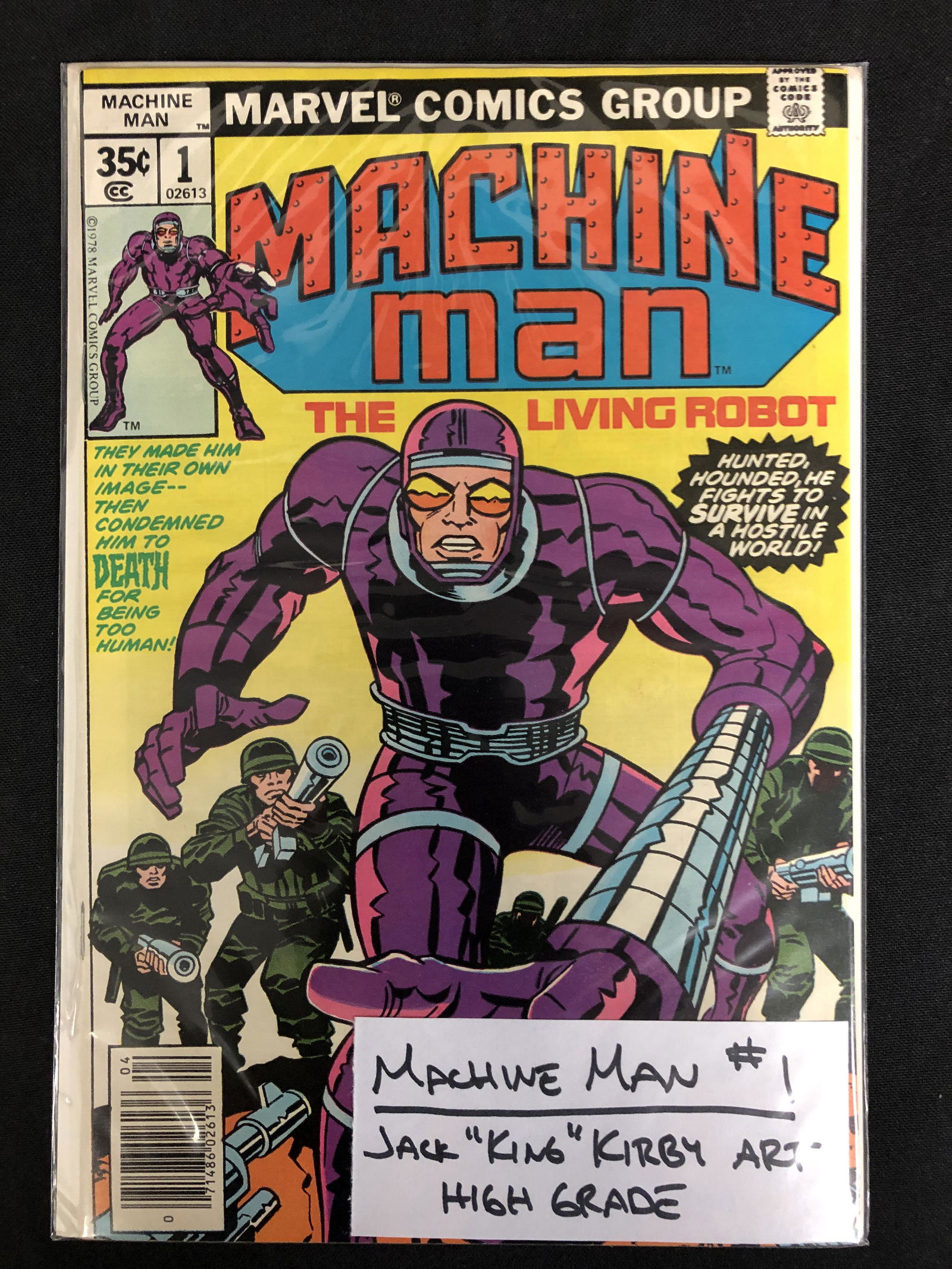 MACHINE MAN #1 (MARVEL COMICS) (1 of 1)