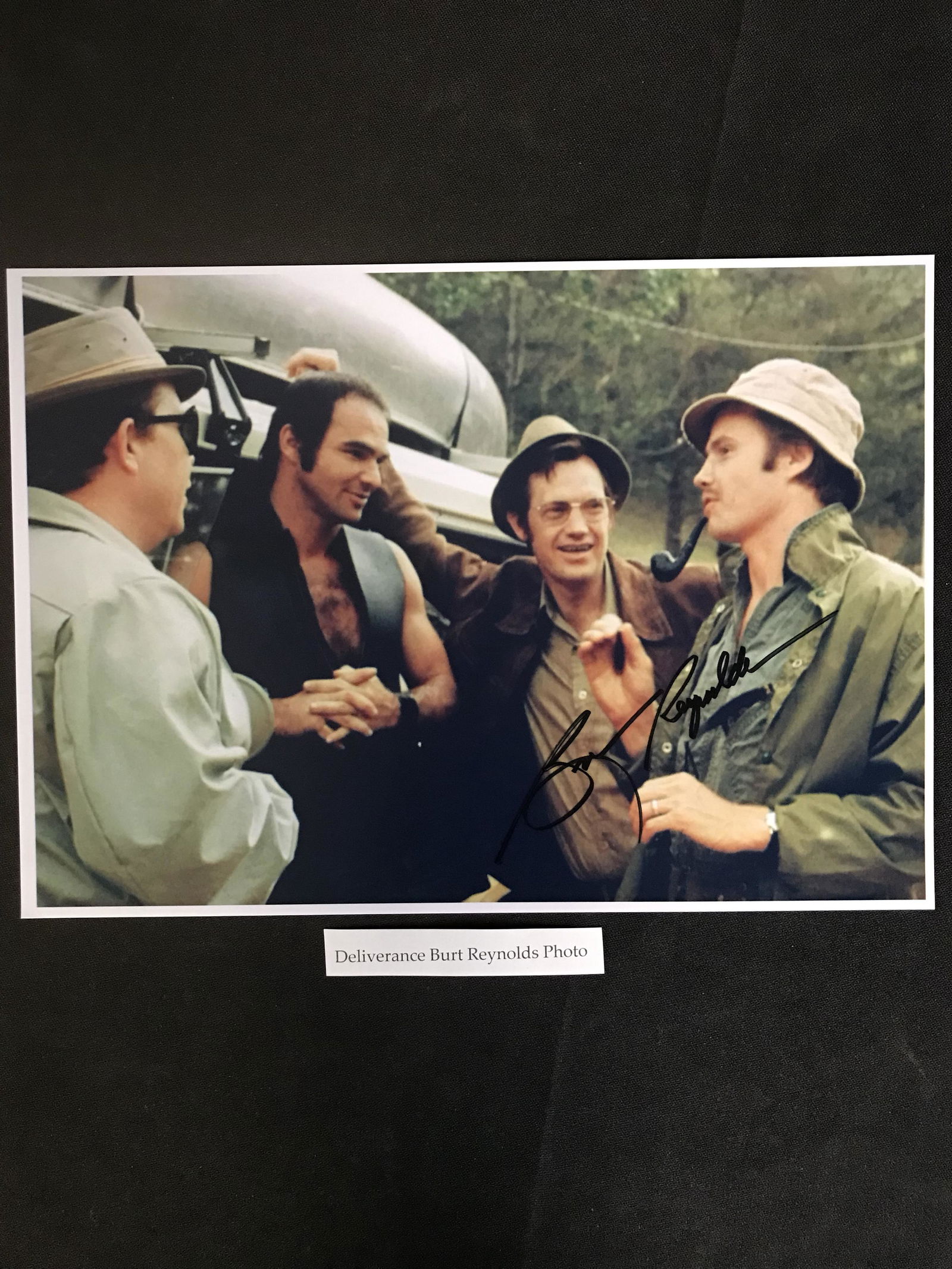 BURT REYNOLDS SIGNED "DELIVERANCE" 8X10 PHOTO (RA COA) (1 of 3)