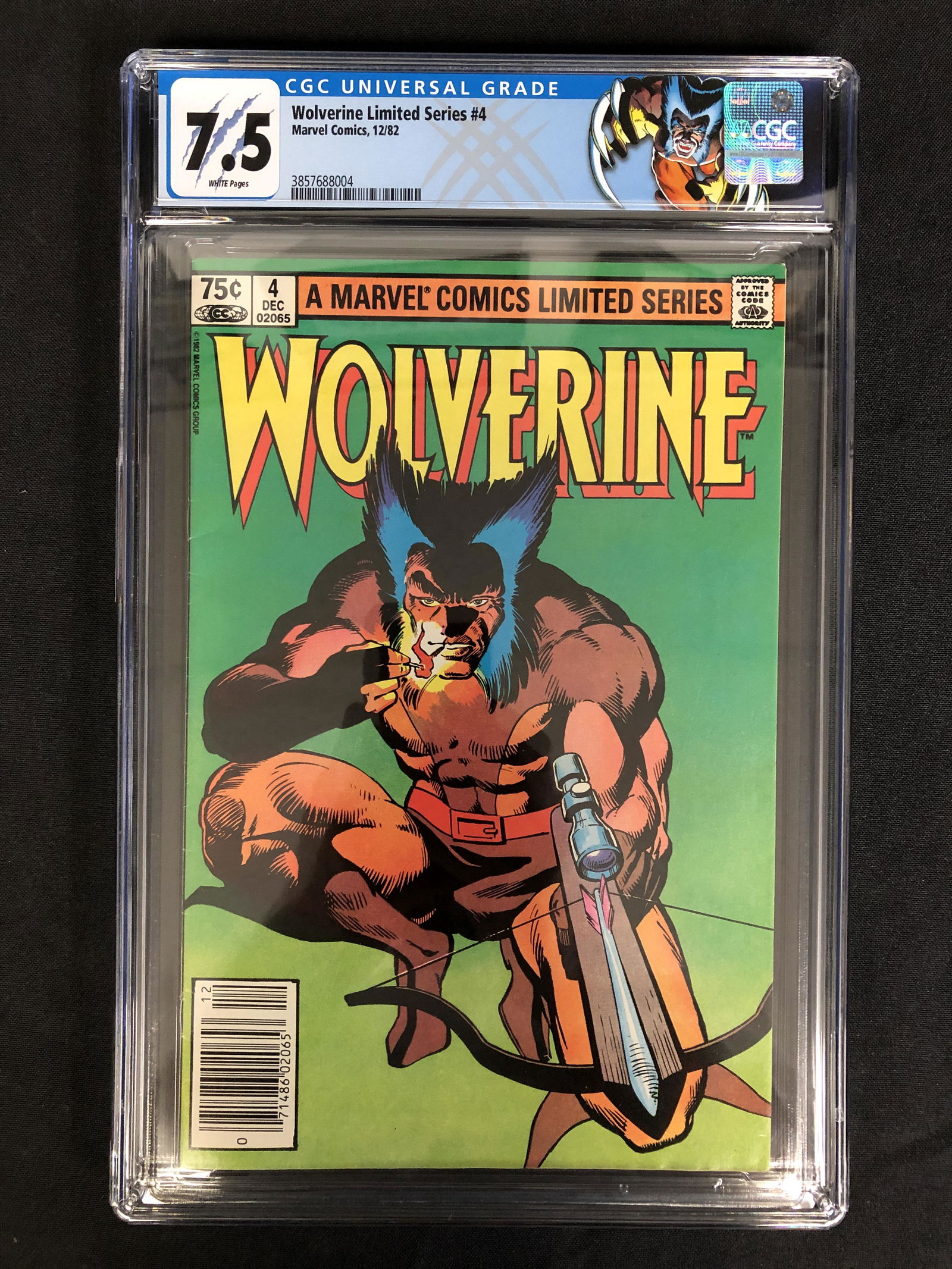 WOLVERINE LIMITED SERIES #4 (CGC 7.5) MARVEL COMICS (1 of 1)