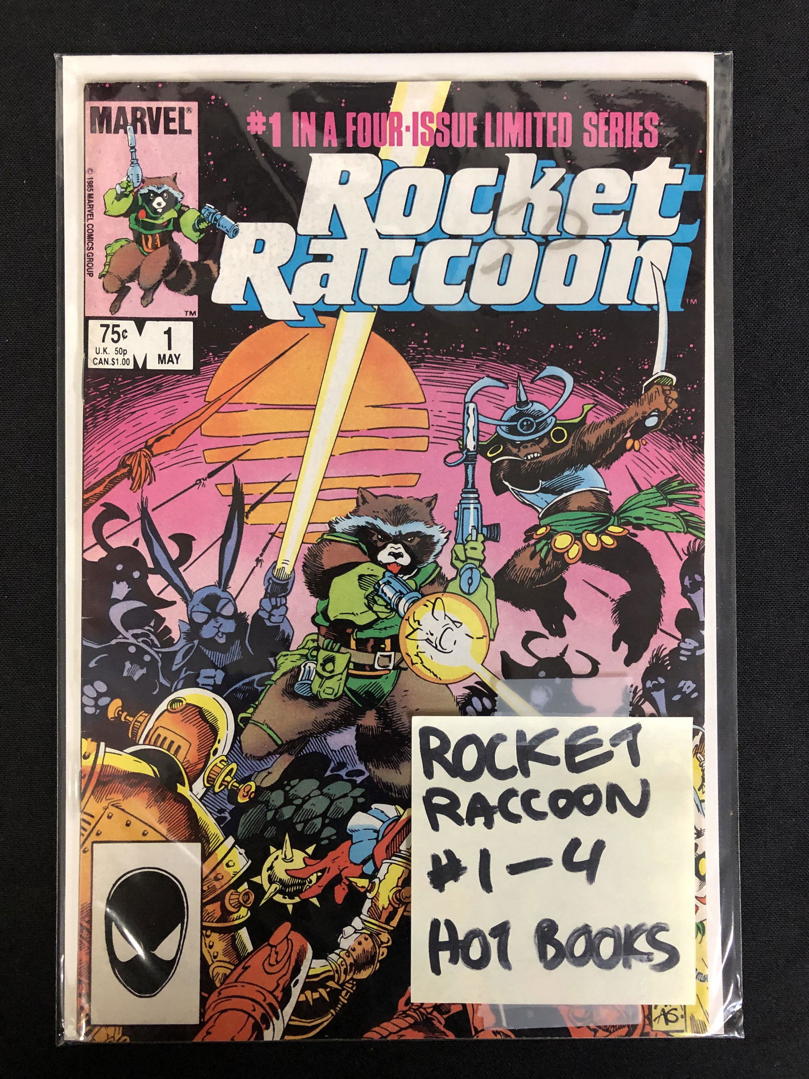 ROCKET RACCOON #1-4 (MARVEL COMICS) 1985 (1 of 1)