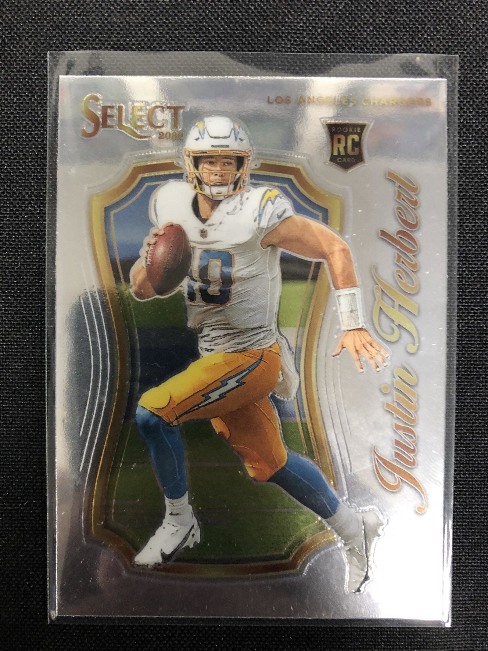2020 Select Football #SCR-4 Justin Herbert Rookie: 2020 Select Football #SCR-4 Justin Herbert Rookie