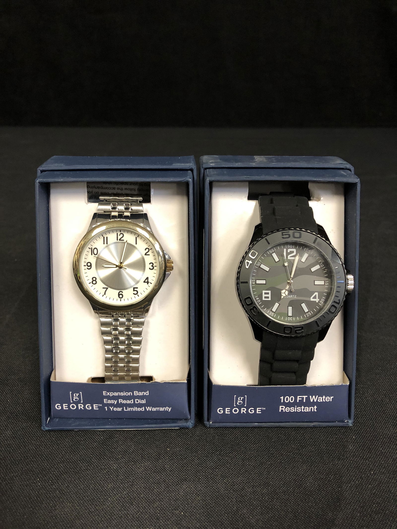 2 BRAND NEW MENS WATCHES WITH BOX AND PAPERS (1 of 3)