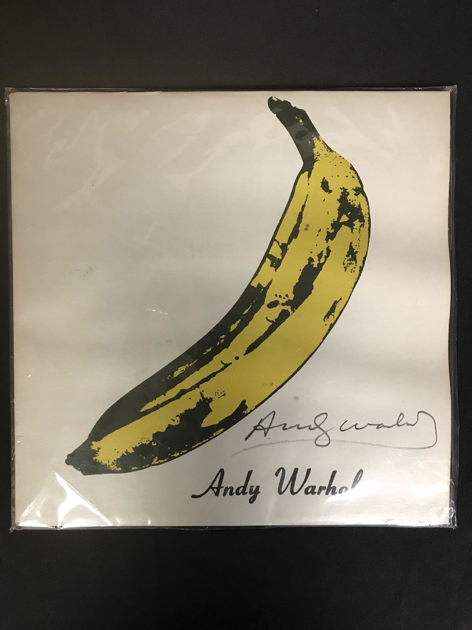 THE VELVET UNDERGROUND & NICO ALBUM COVER SIGNED BY (1 of 1)