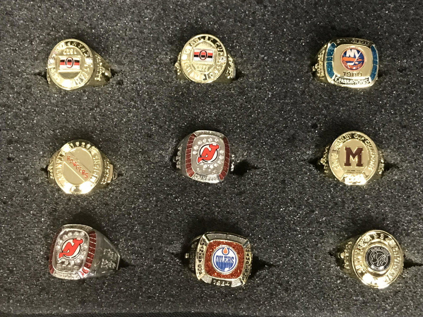 NHL REPLICA STANLEY CUP RINGS: NHL REPLICA STANLEY CUP RINGS